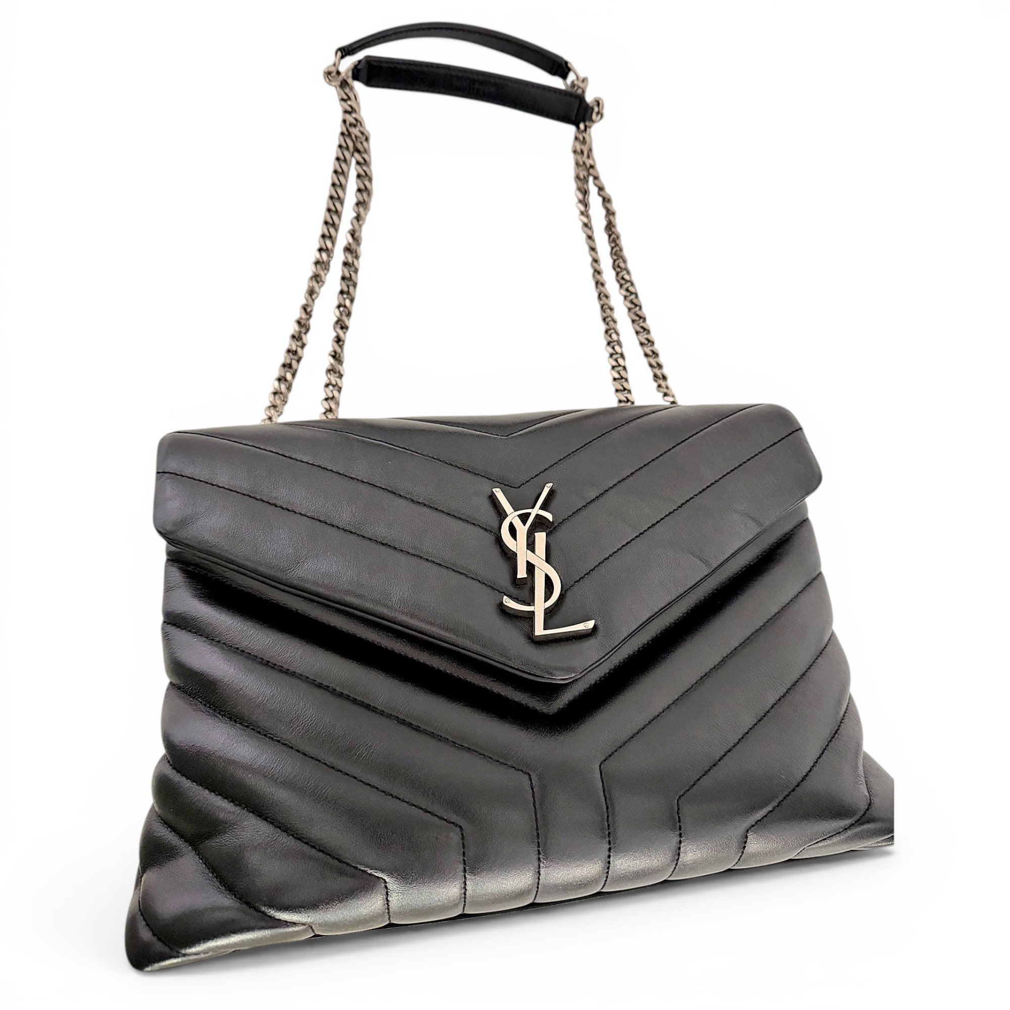 Loulou leather handbag