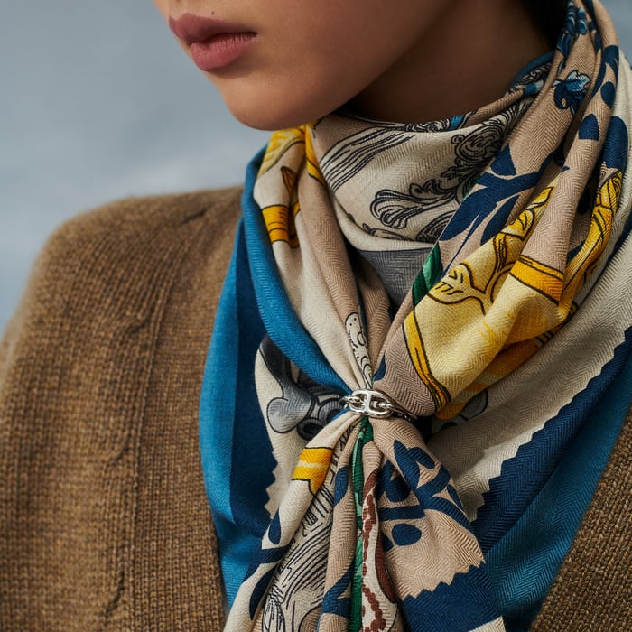 Palladié Regate Scarf Ring
