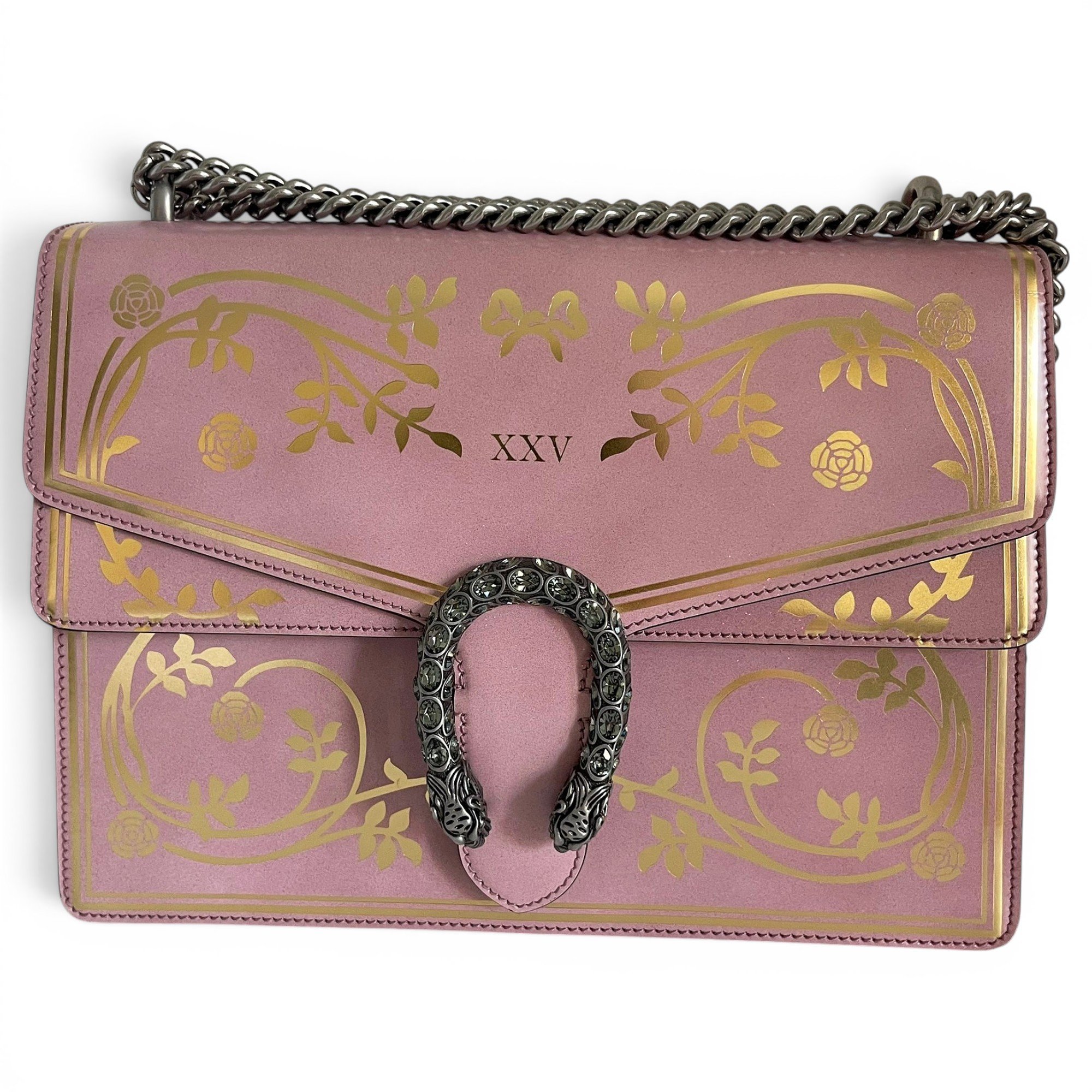 Dionysus Super Mini leather crossbody bag