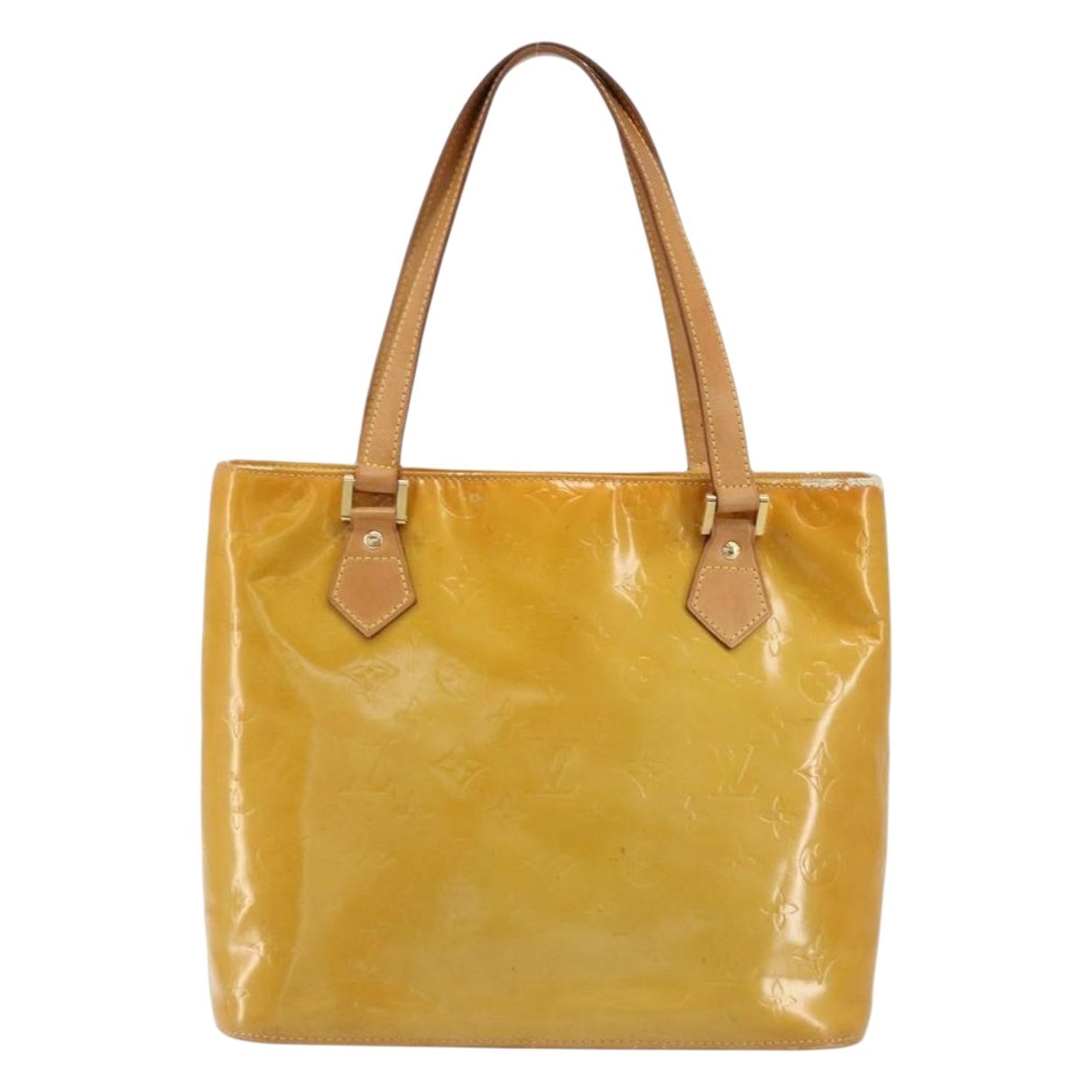 Houston patent leather handbag