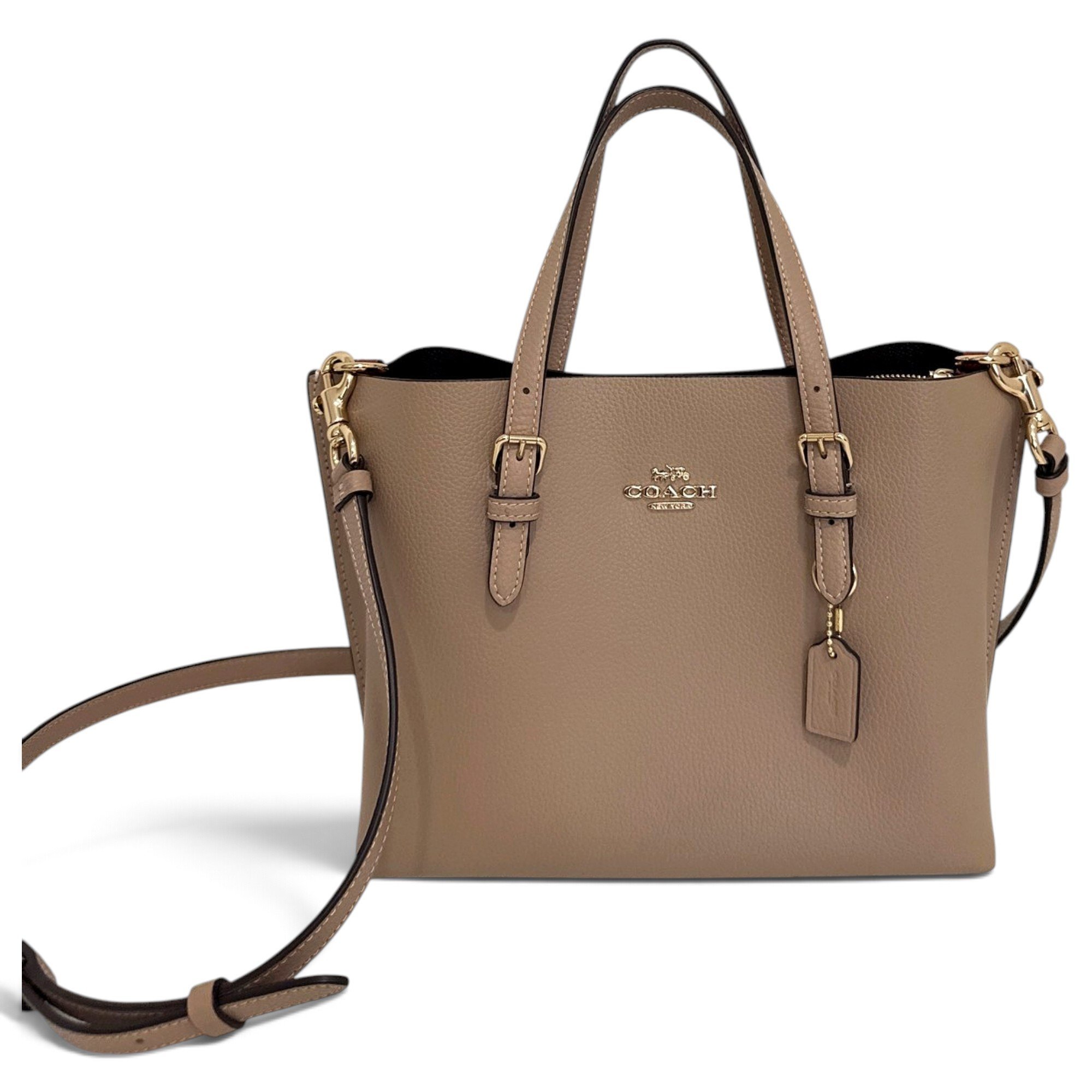 Leather crossbody bag