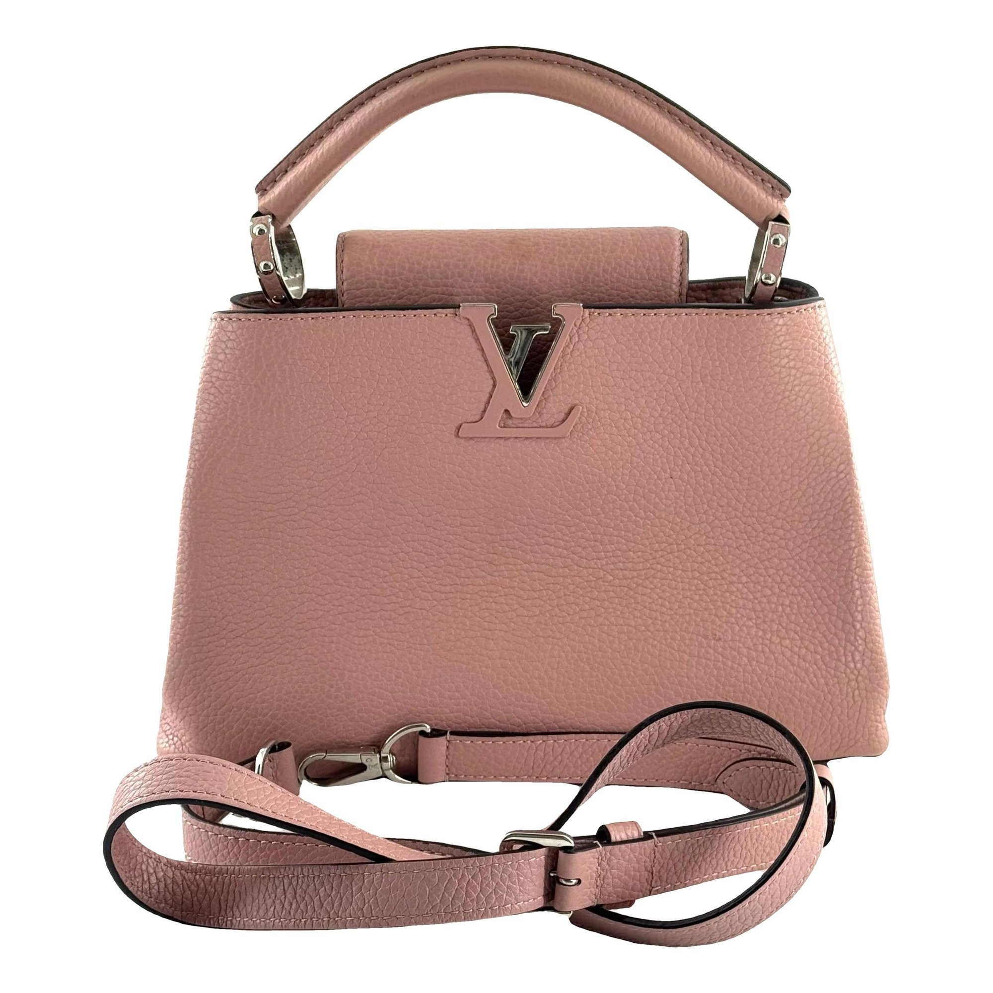 Capucines leather handbag