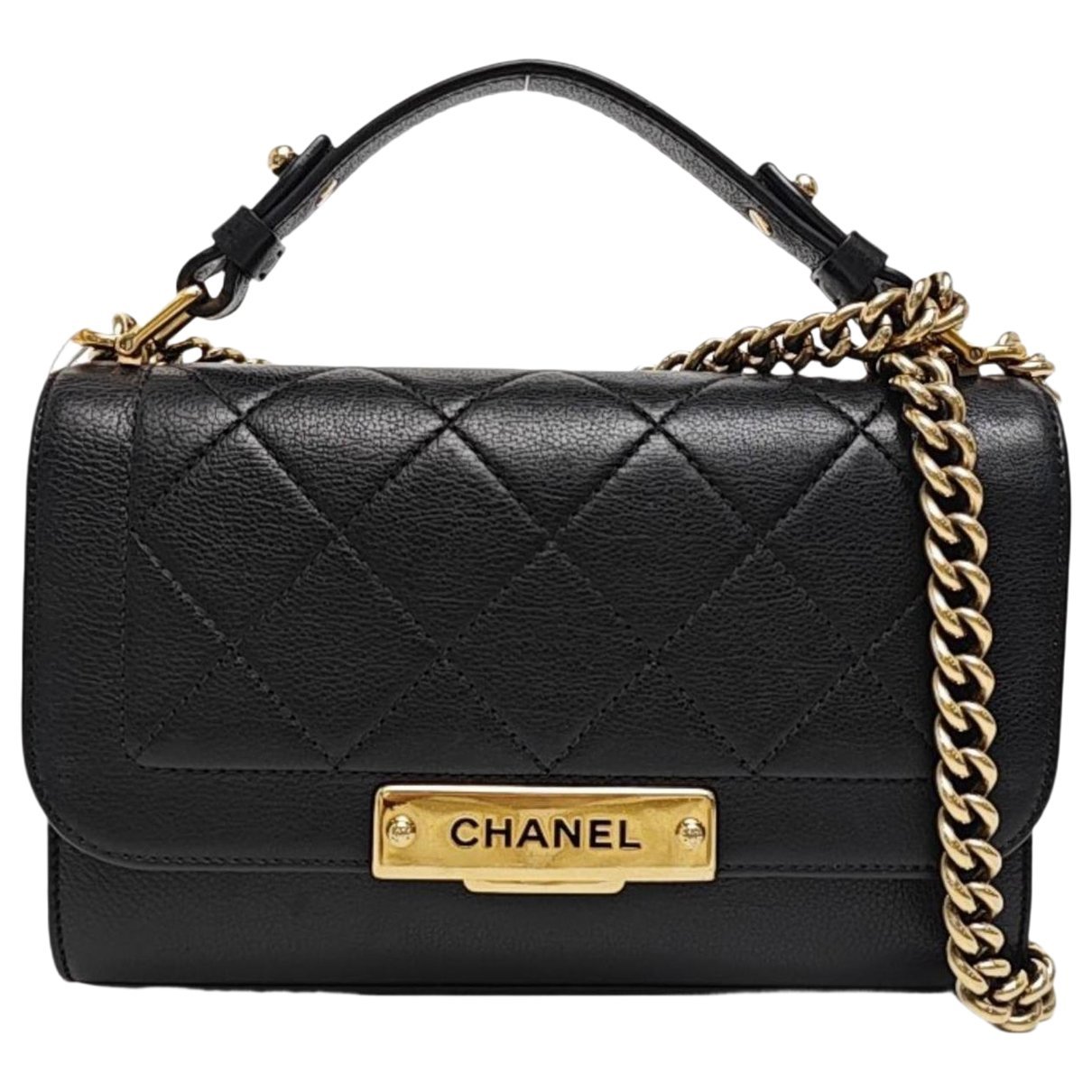 Leather handbag
