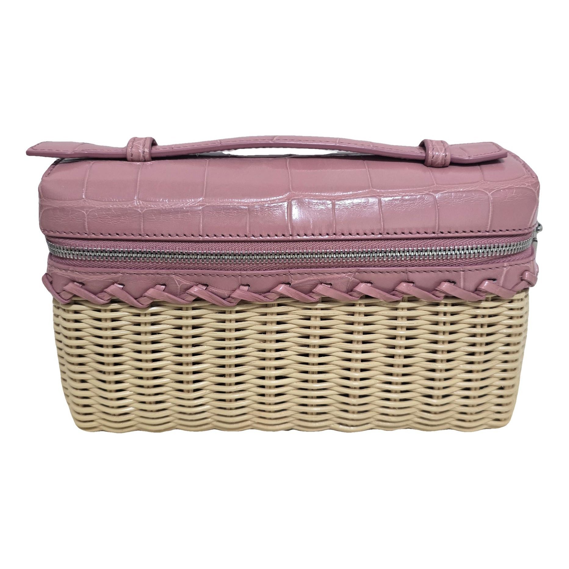 Loro Piana Extra Pocket crocodile handbag