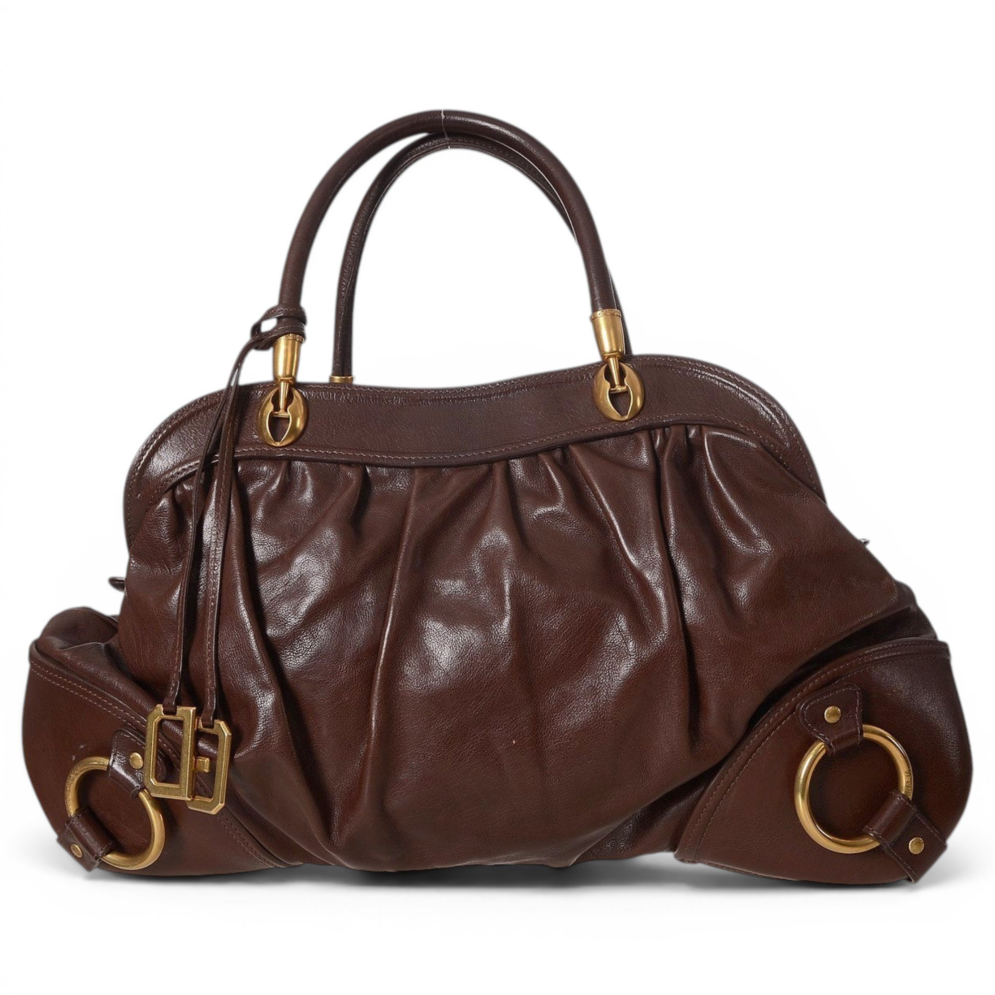 Leather handbag