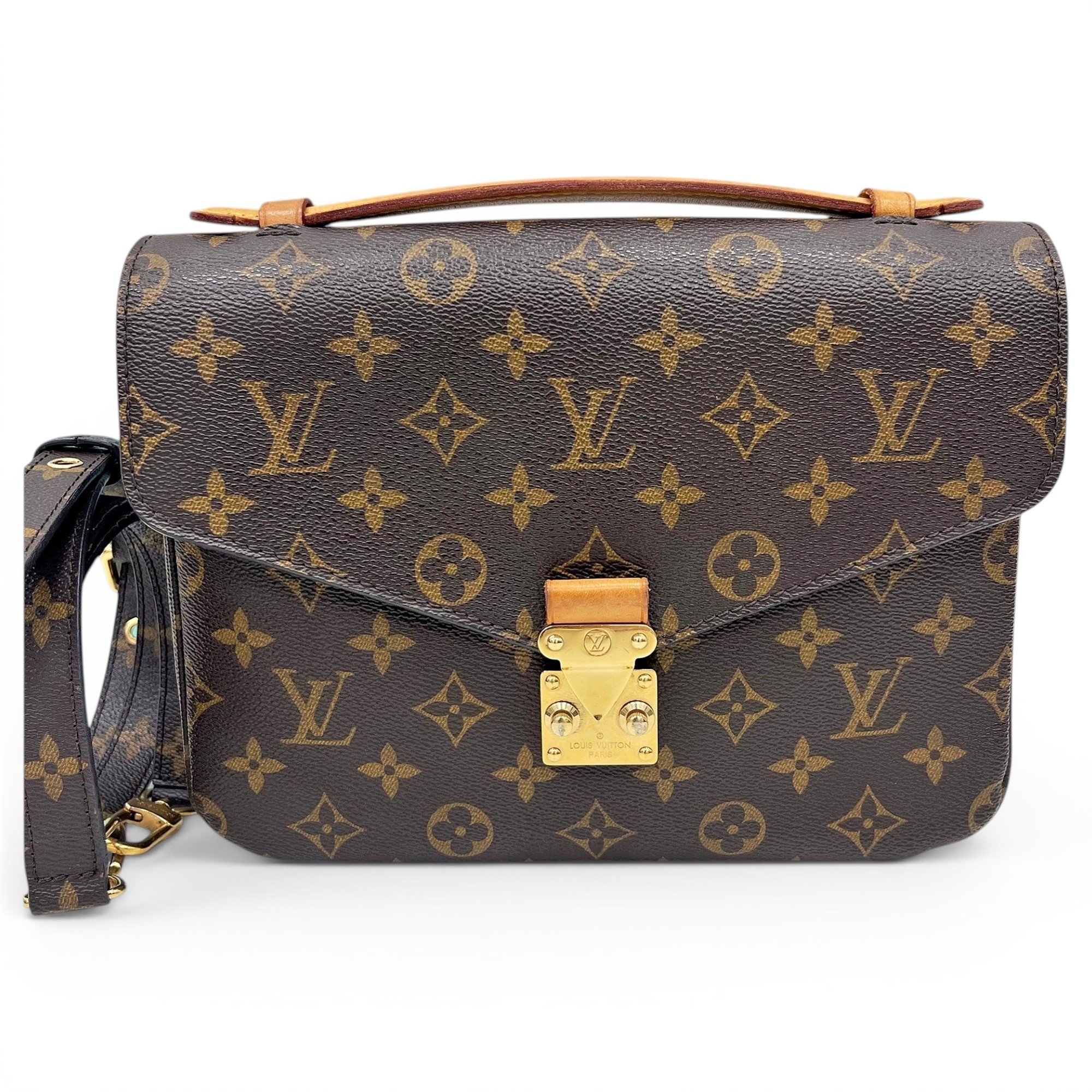 Metis leather crossbody bag