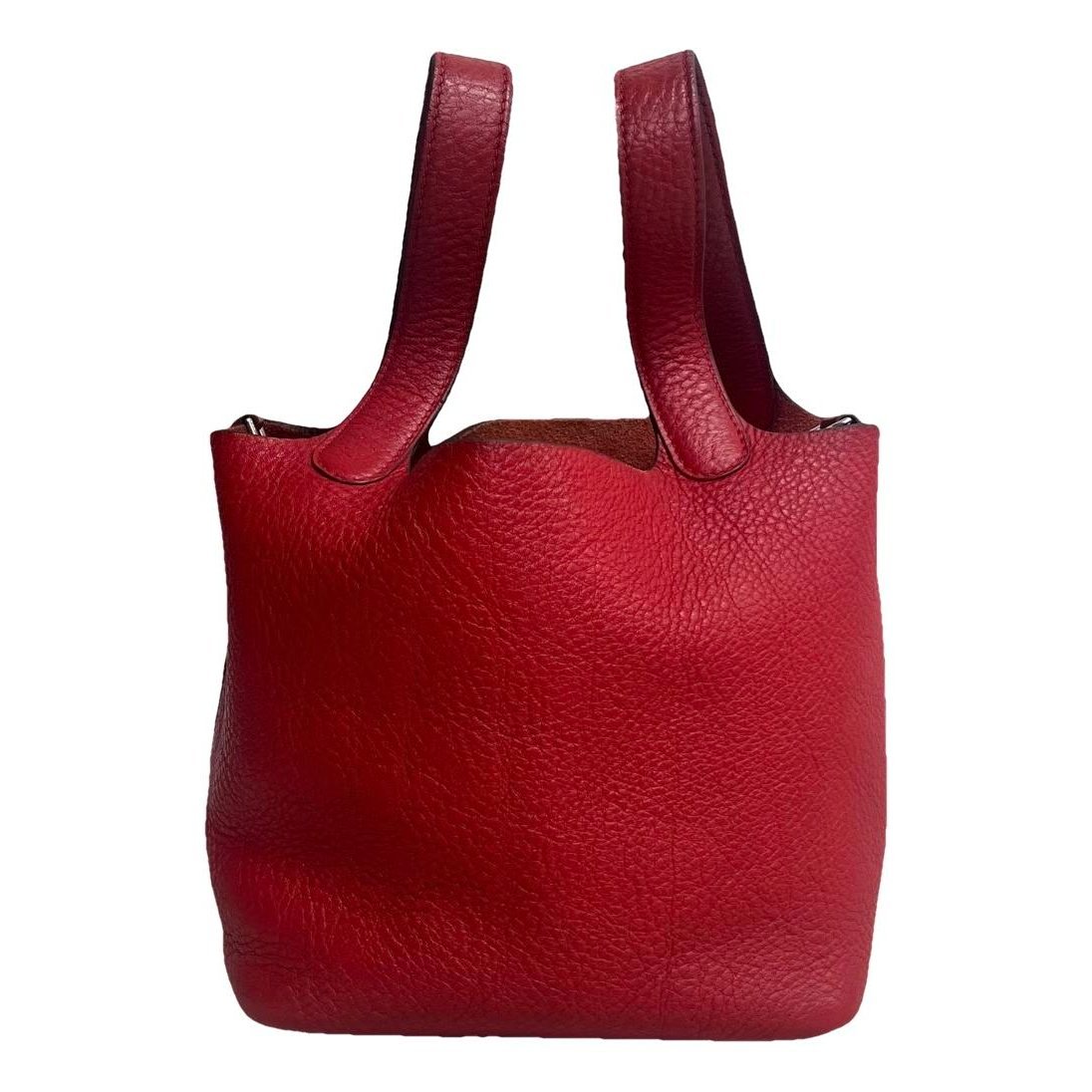 Picotin leather handbag