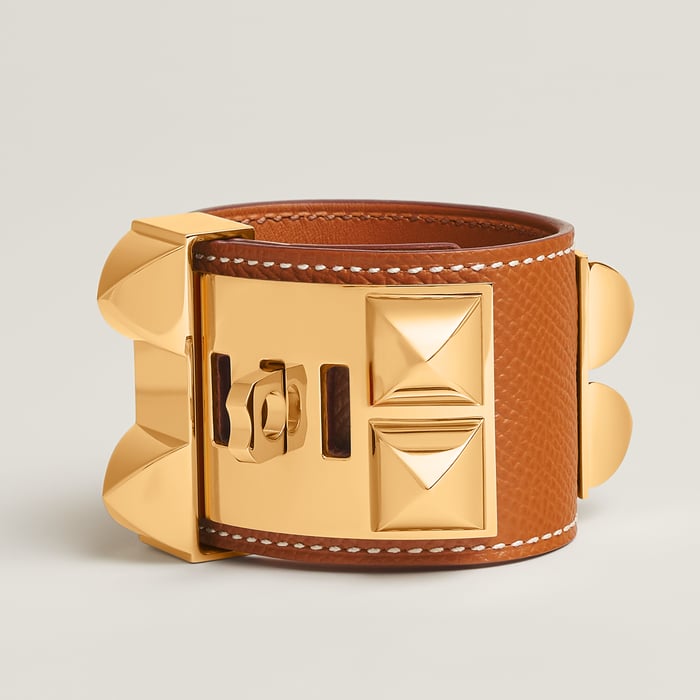 Gold Collier De Chien Bracelet