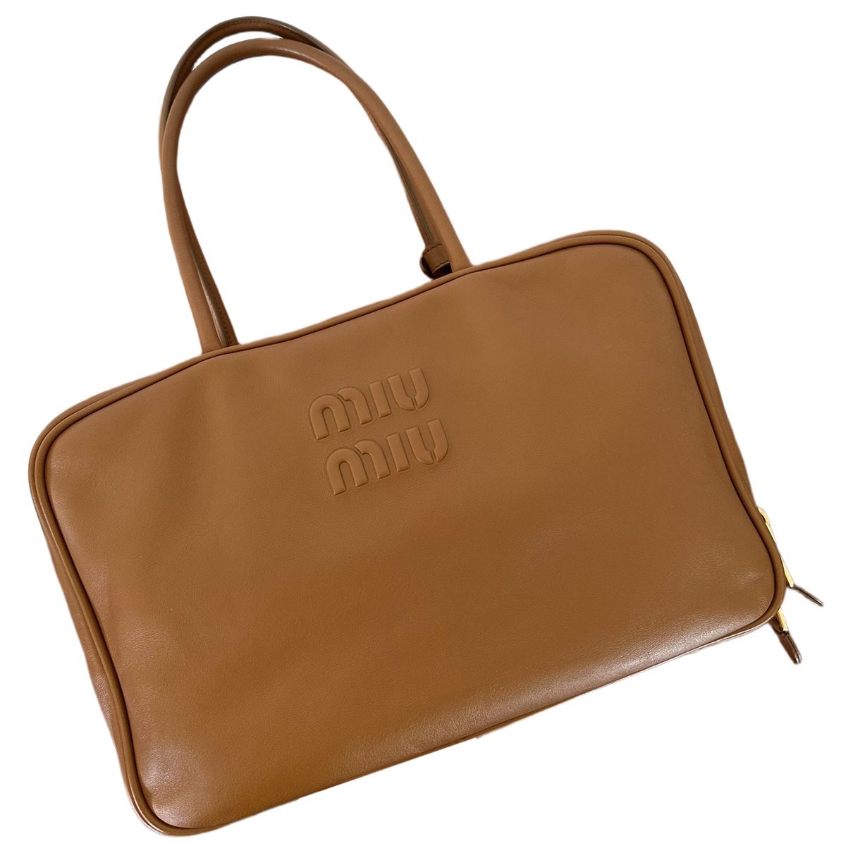 Beau leather handbag