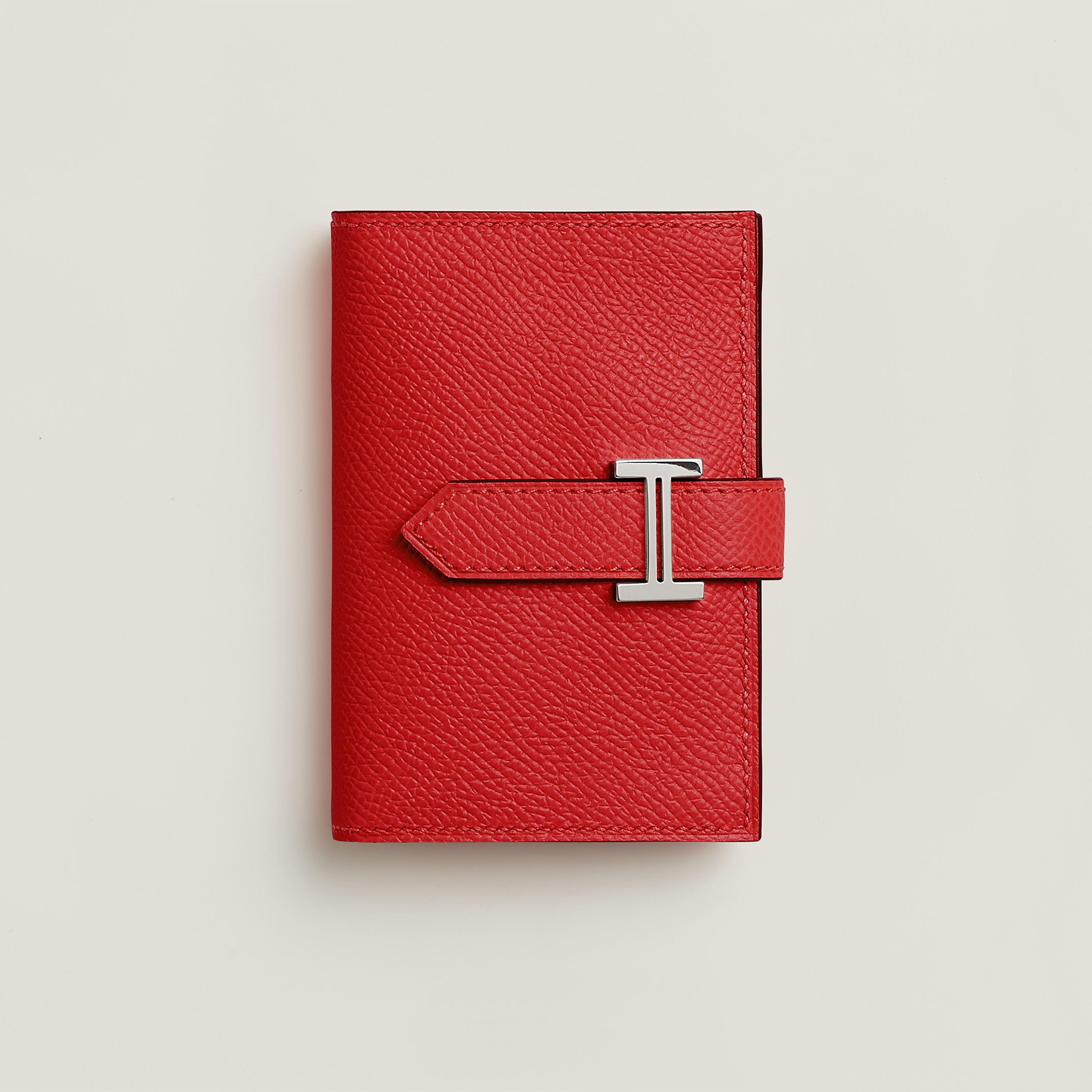 Hermès 財布 《ベアン》 ミニ ルージュ・ラデュー | BagUSeek