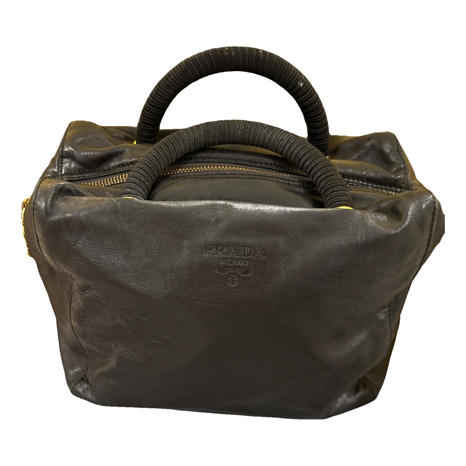 Leather tote