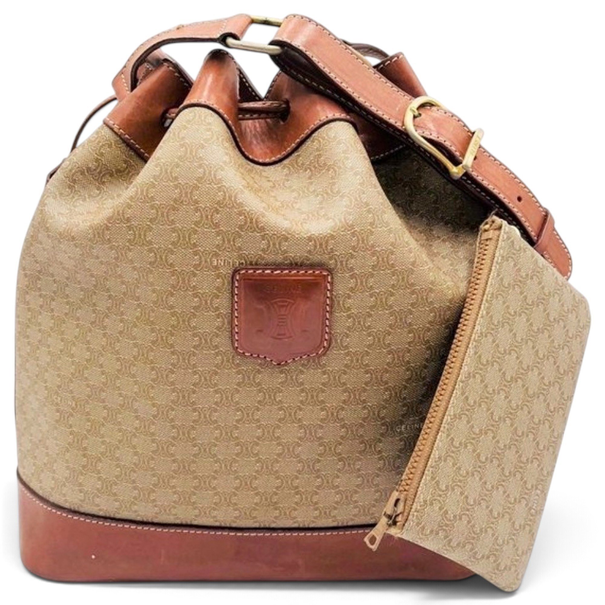 SAC SEAU leather handbag