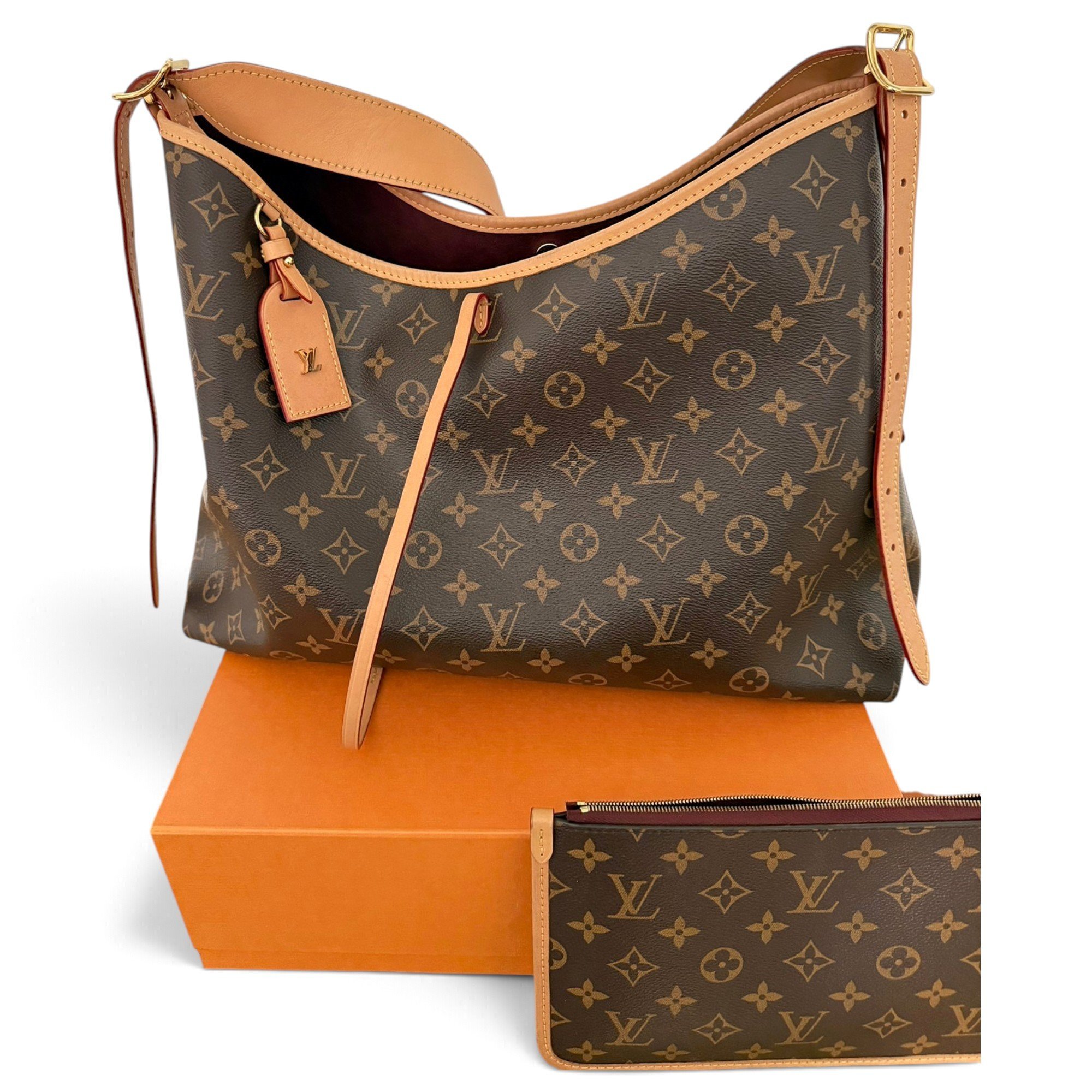 Carry All leather handbag