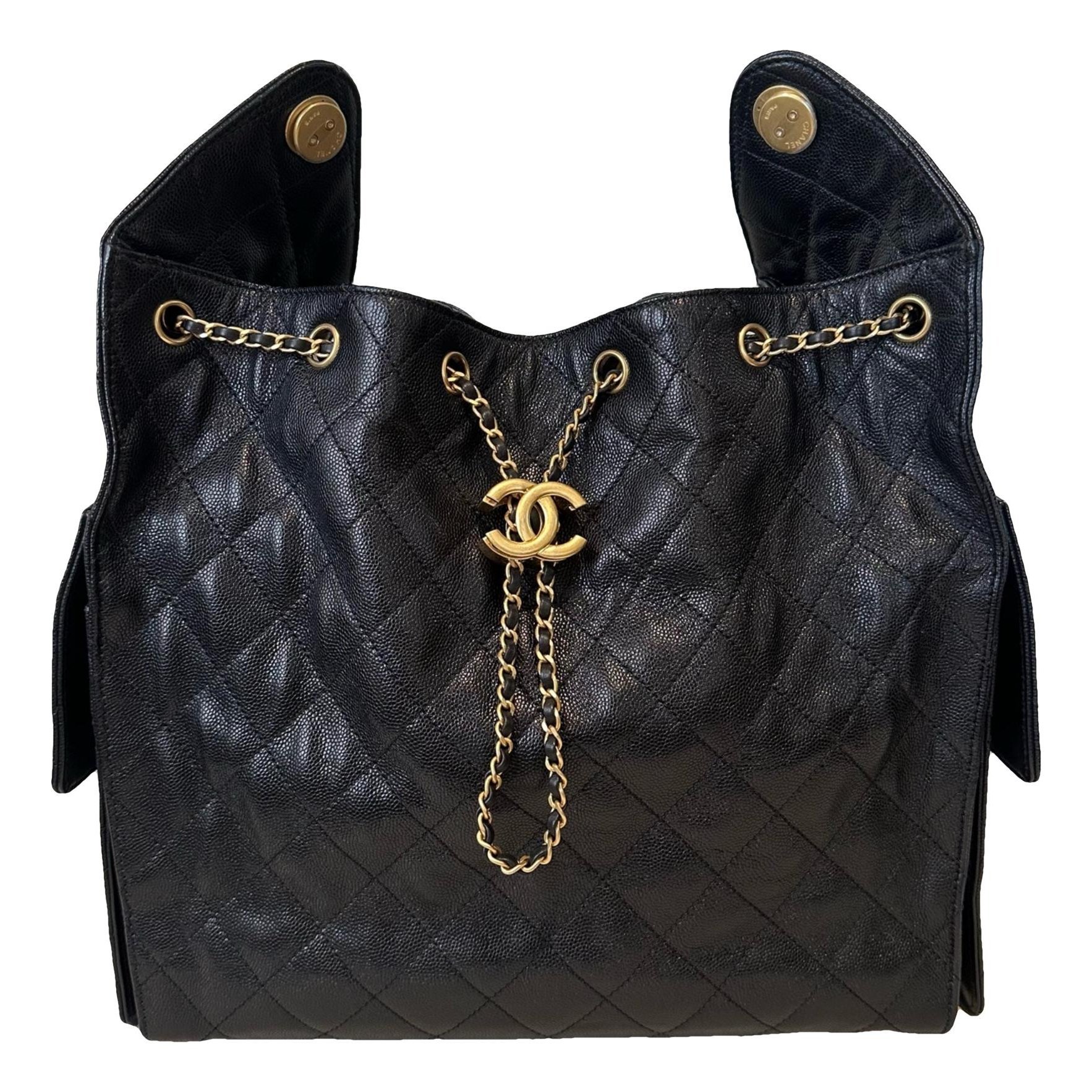 Chanel 25 leather tote