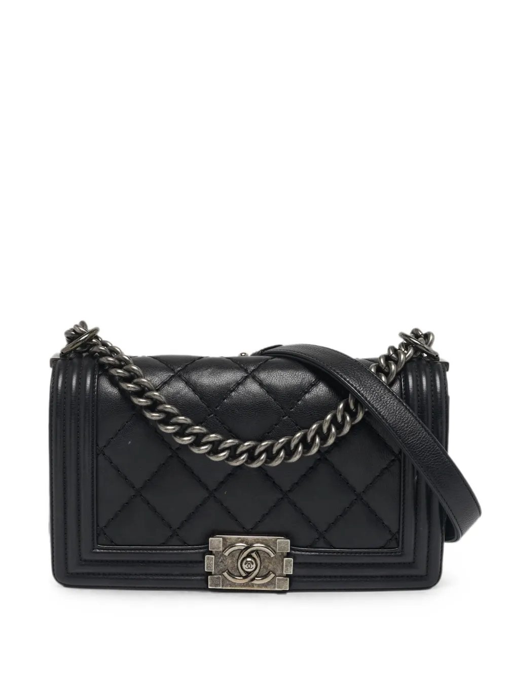 2013-2014 medium Boy quilted flap shoulder bag