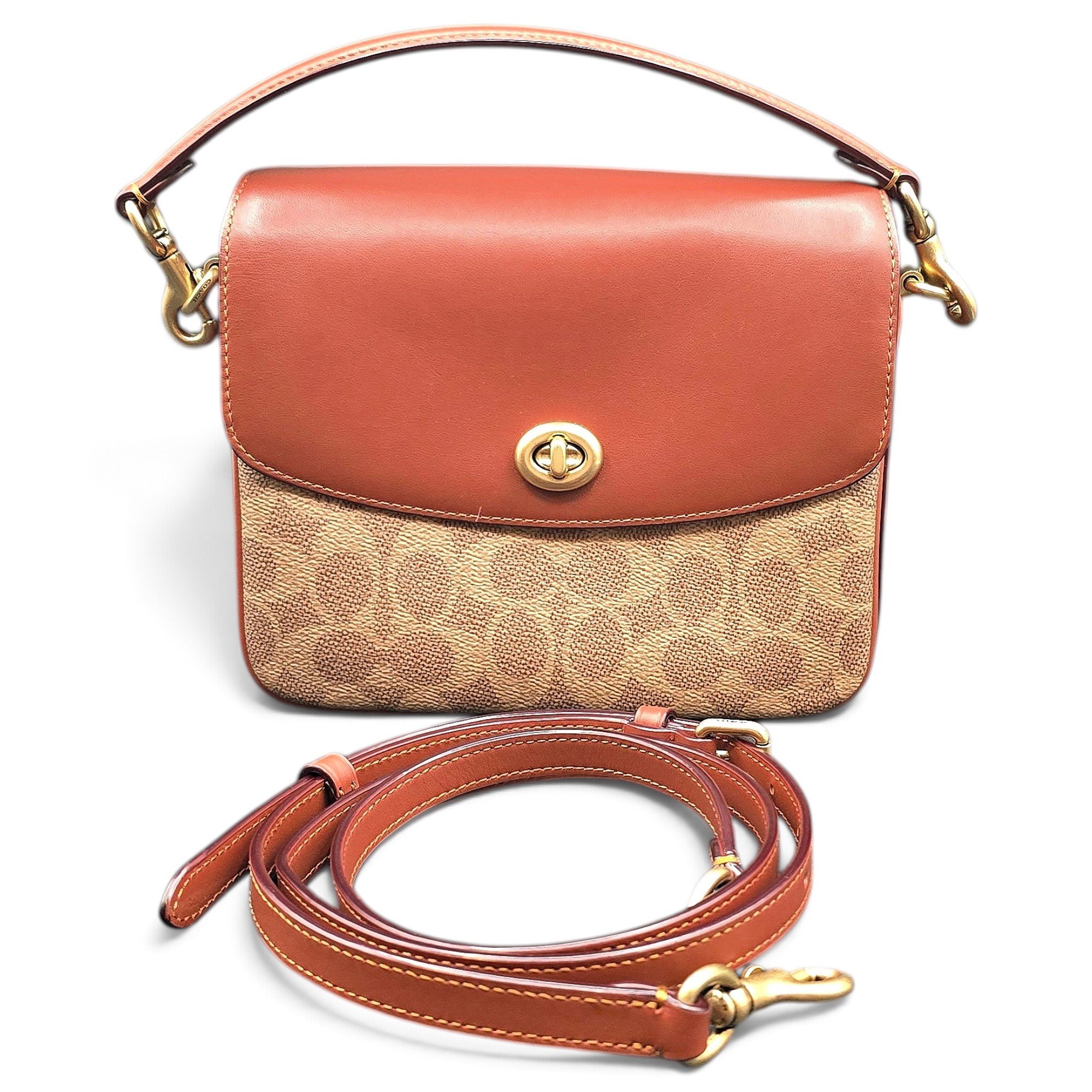 Leather crossbody bag