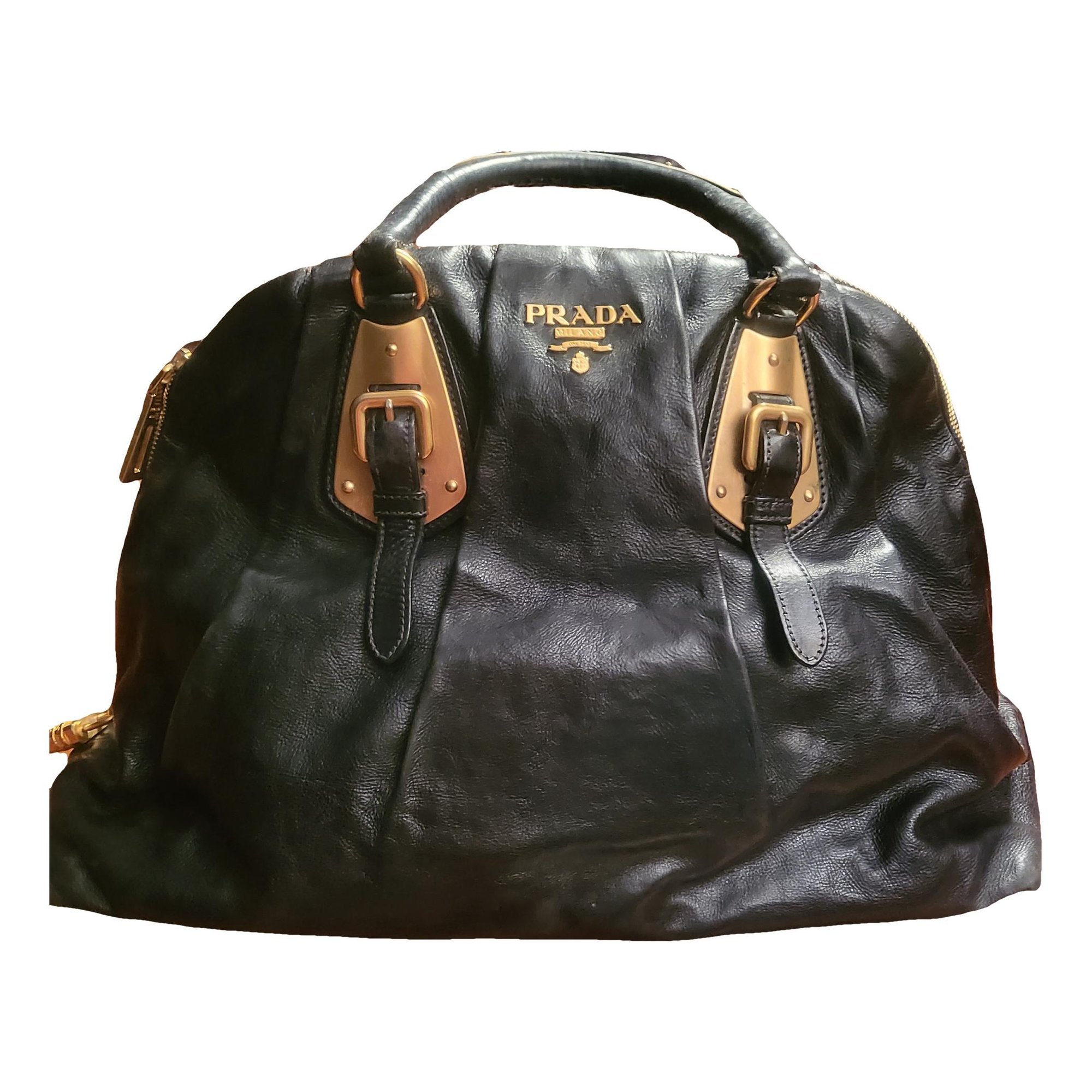 Leather handbag