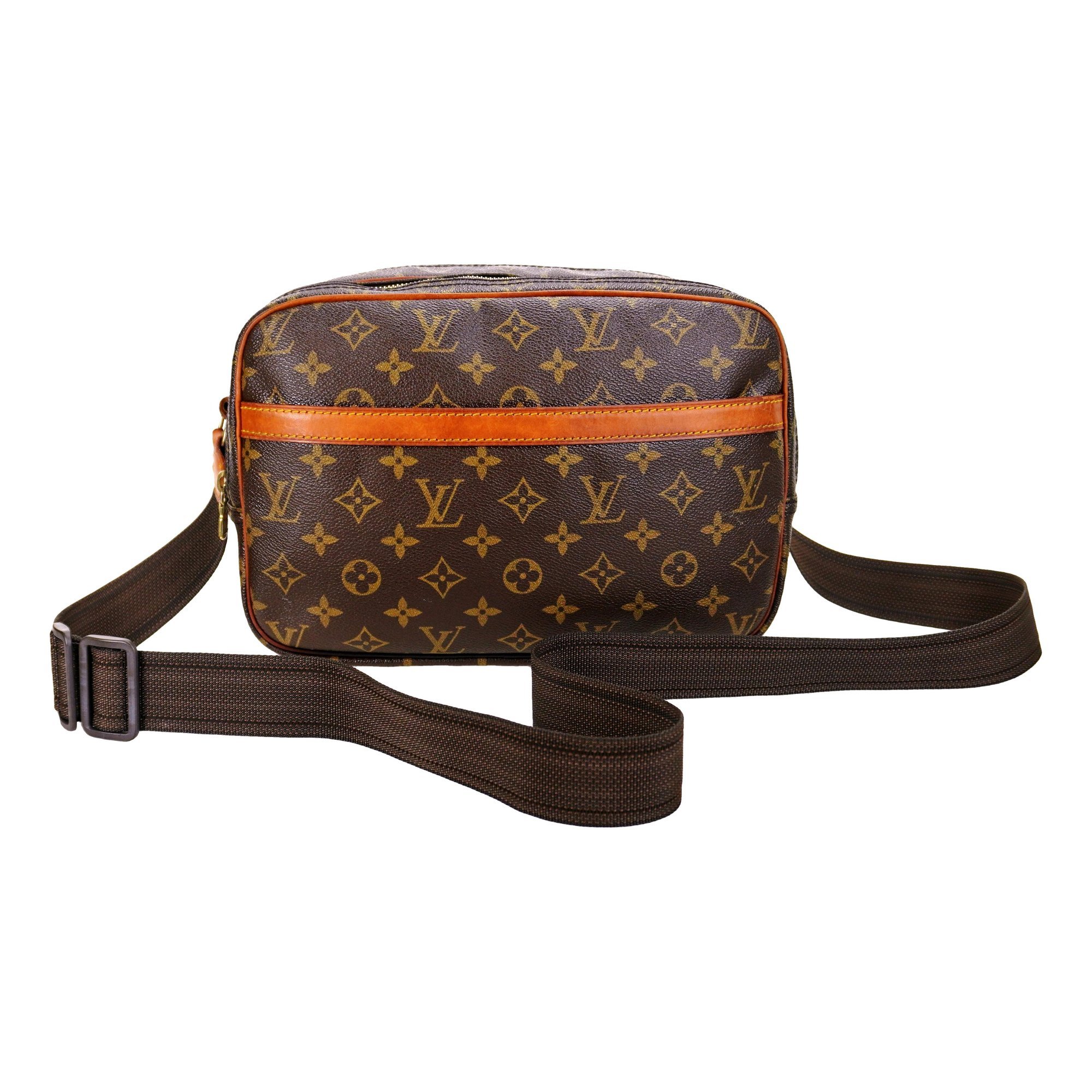Reporter leather crossbody bag