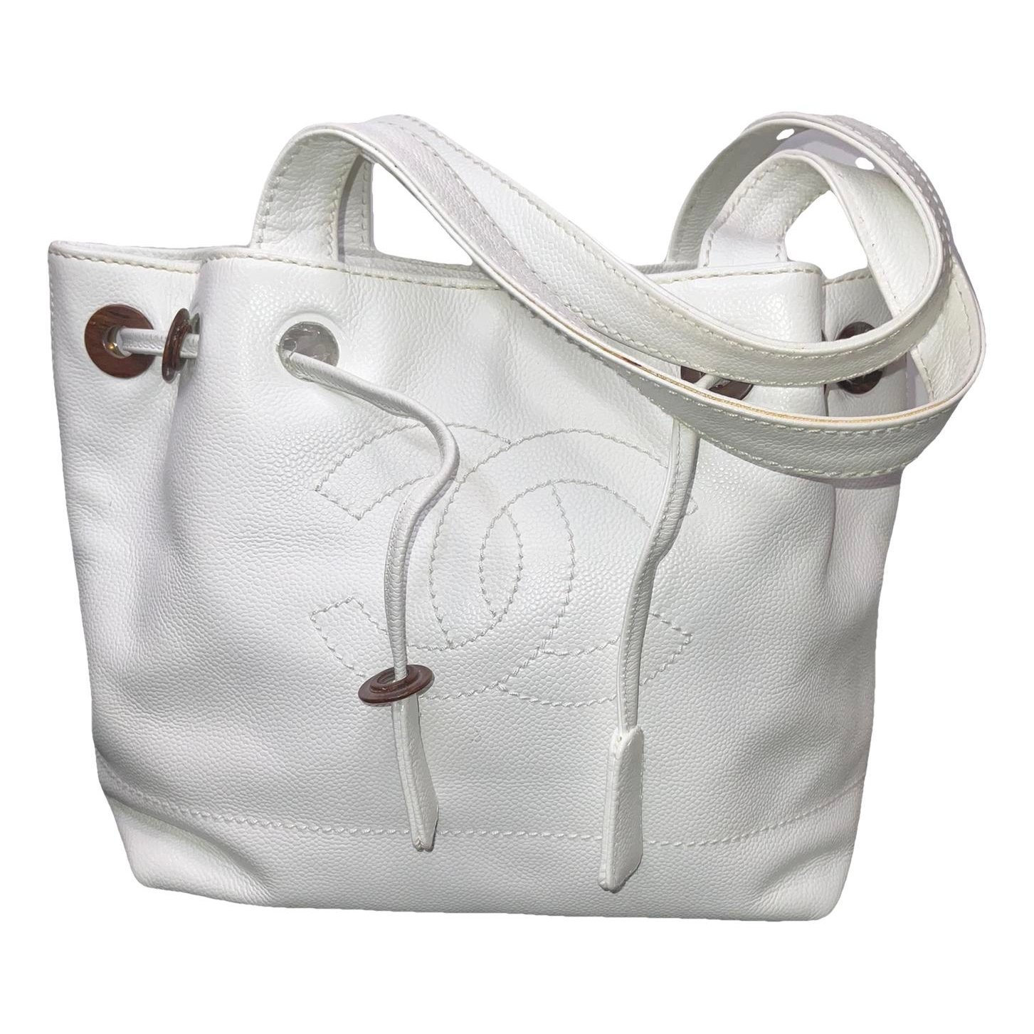 Leather tote