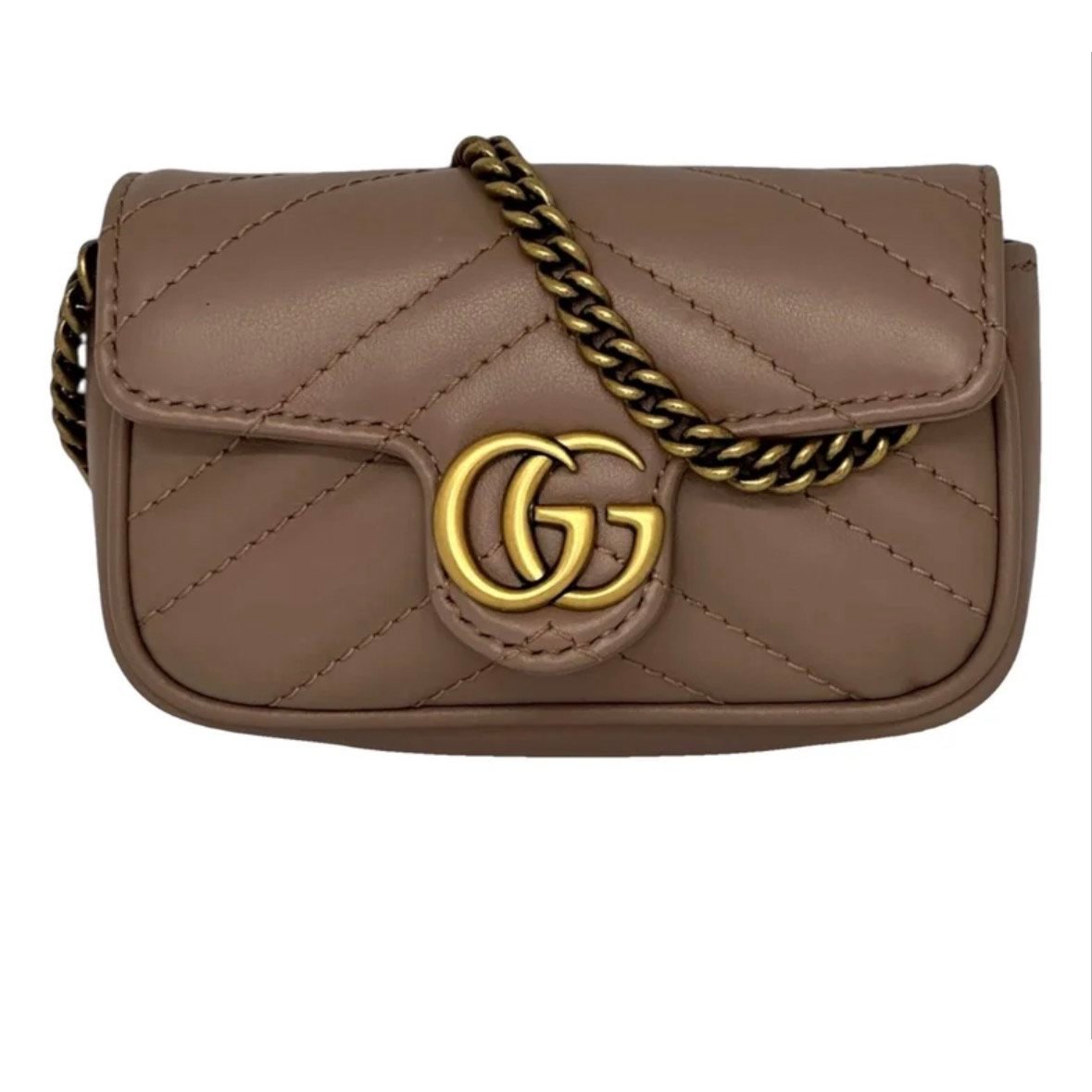 Marmont leather clutch bag