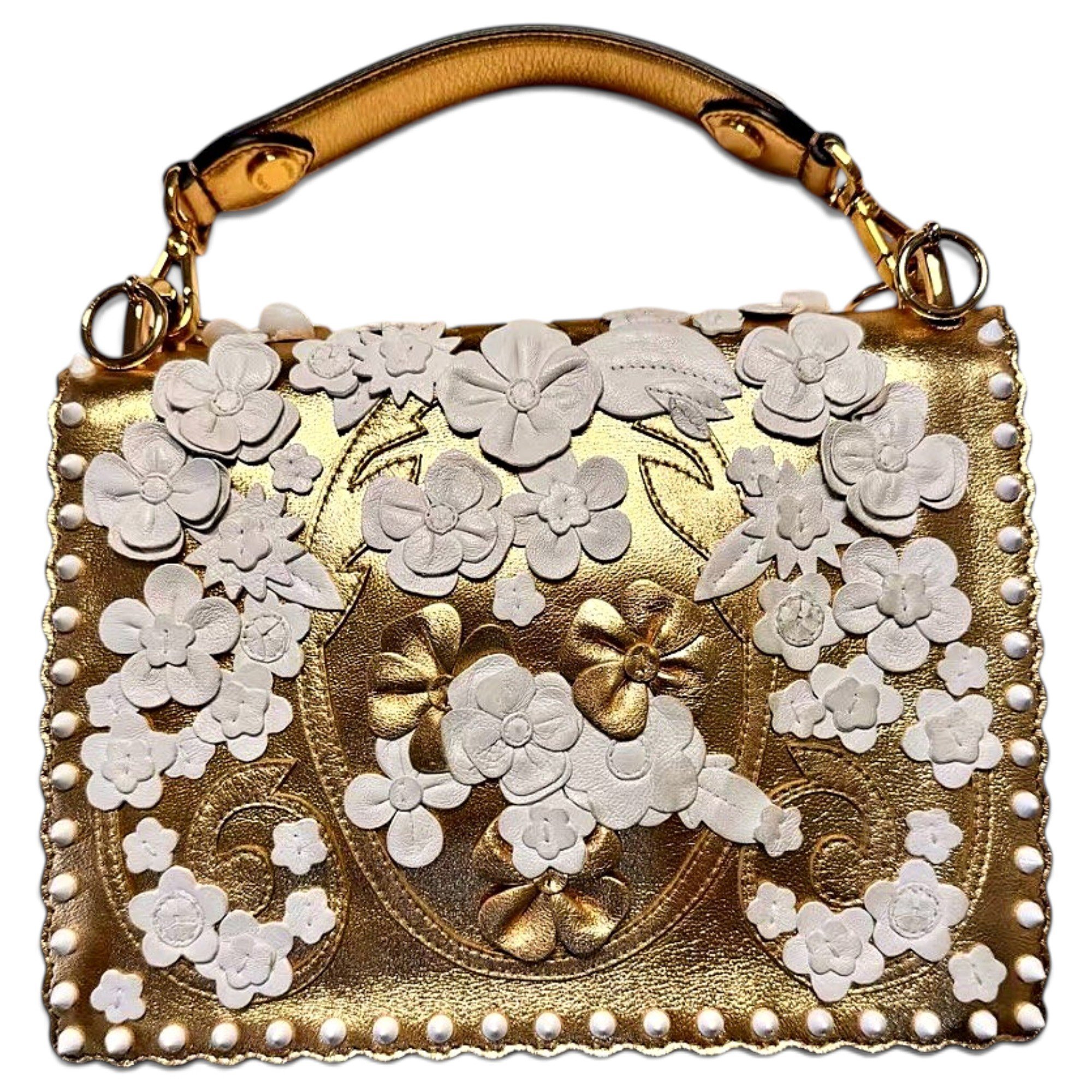 Fendi Kan I leather handbag