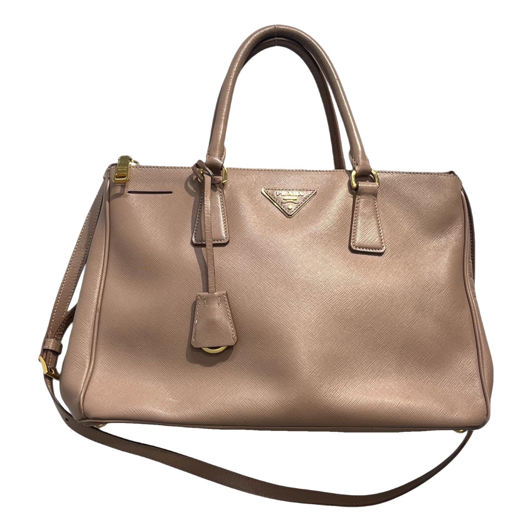 Leather tote
