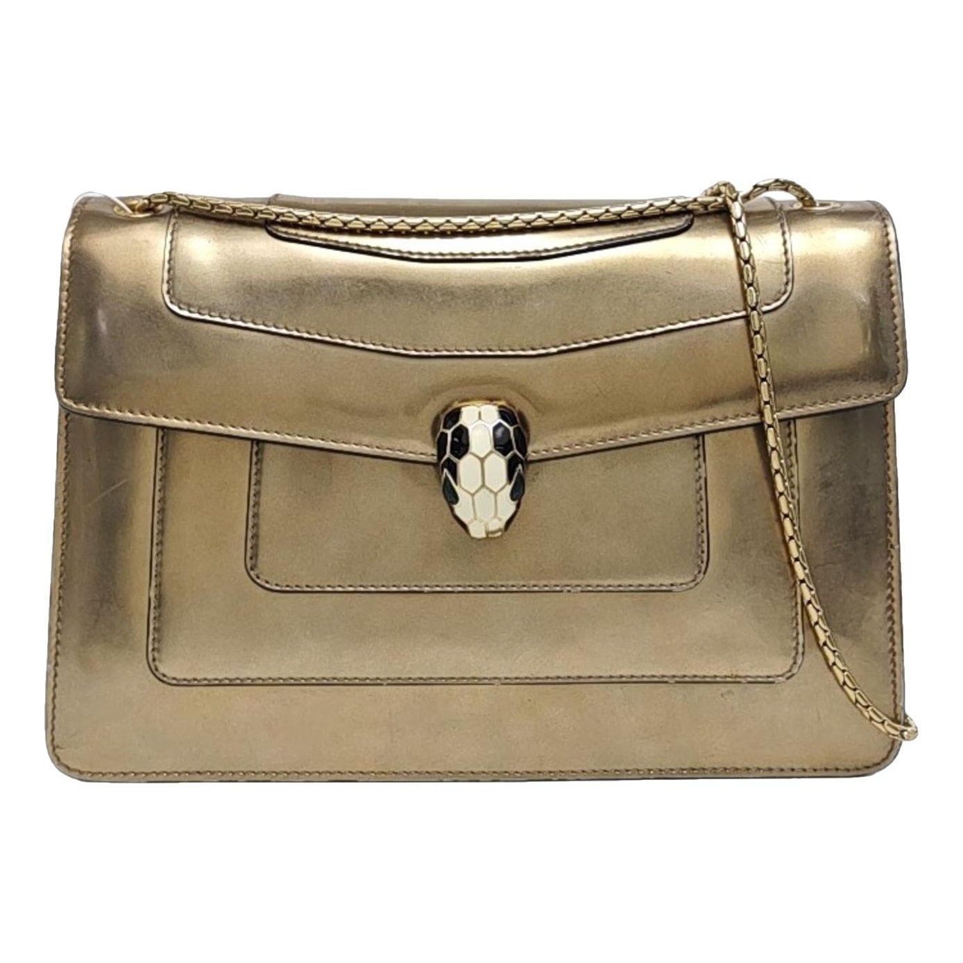 Serpenti leather crossbody bag