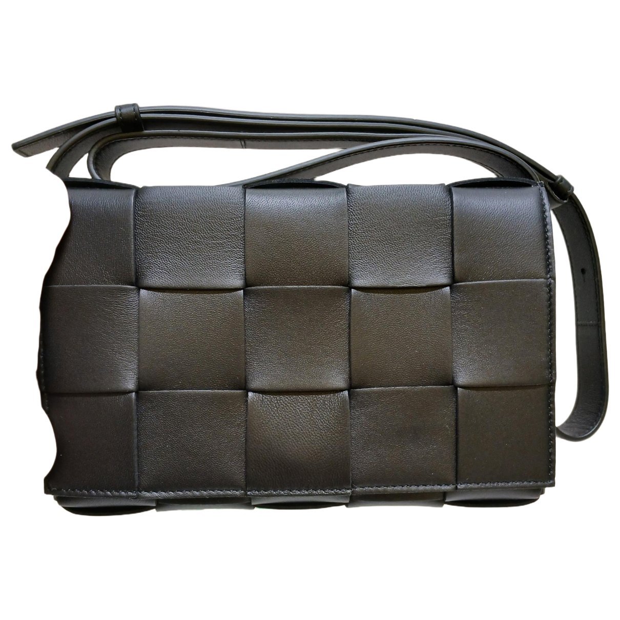 Cassette leather crossbody bag