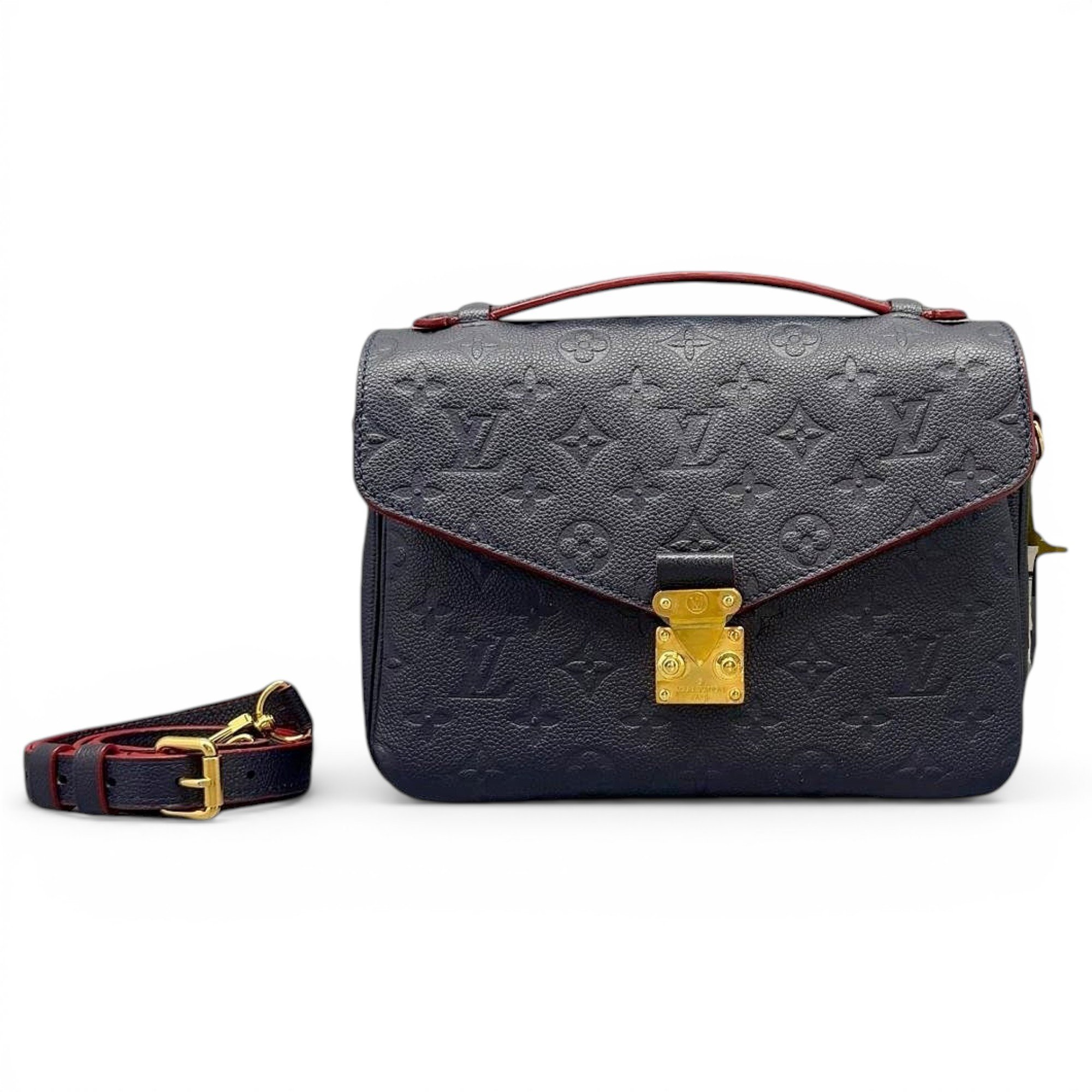 Metis leather handbag