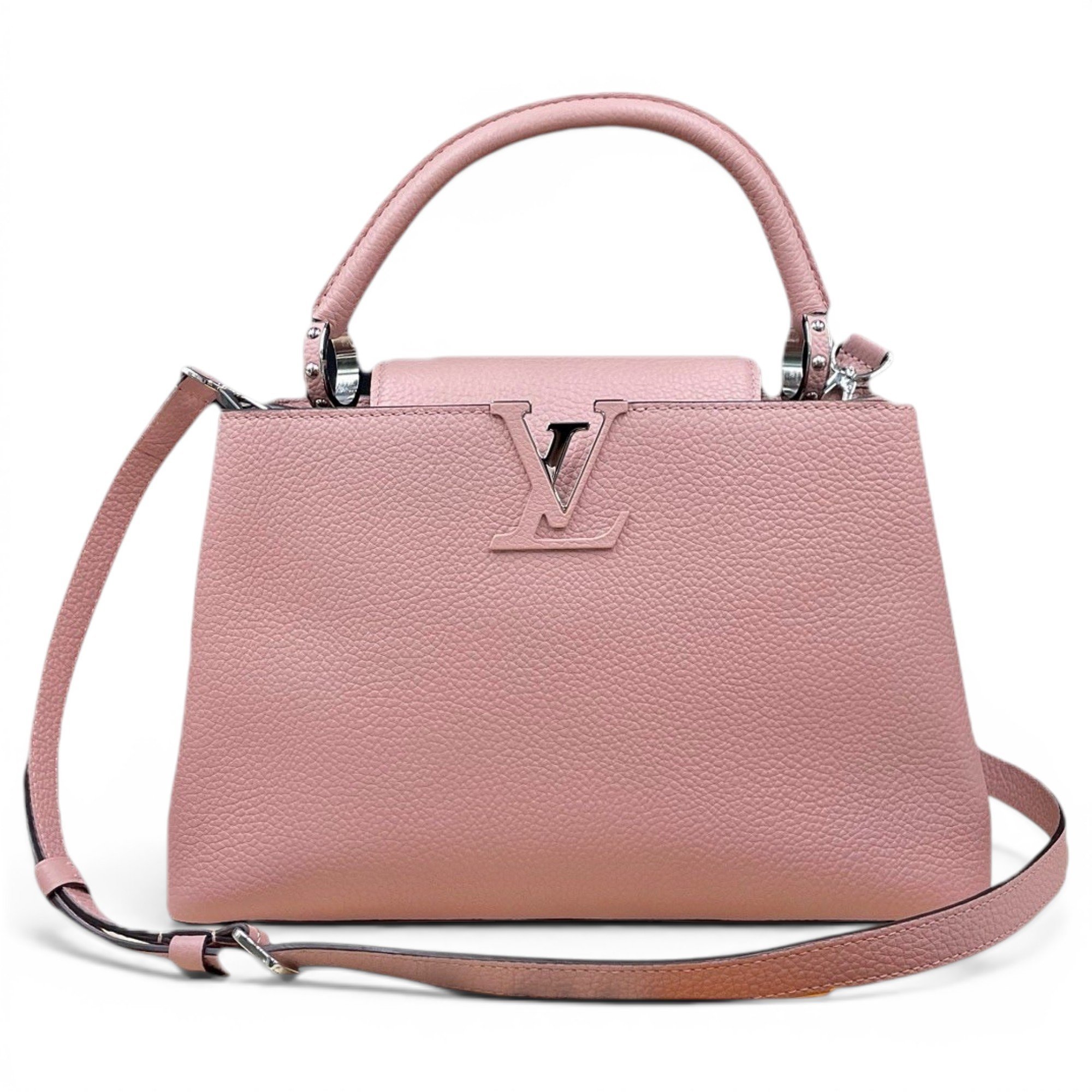 Capucines leather handbag
