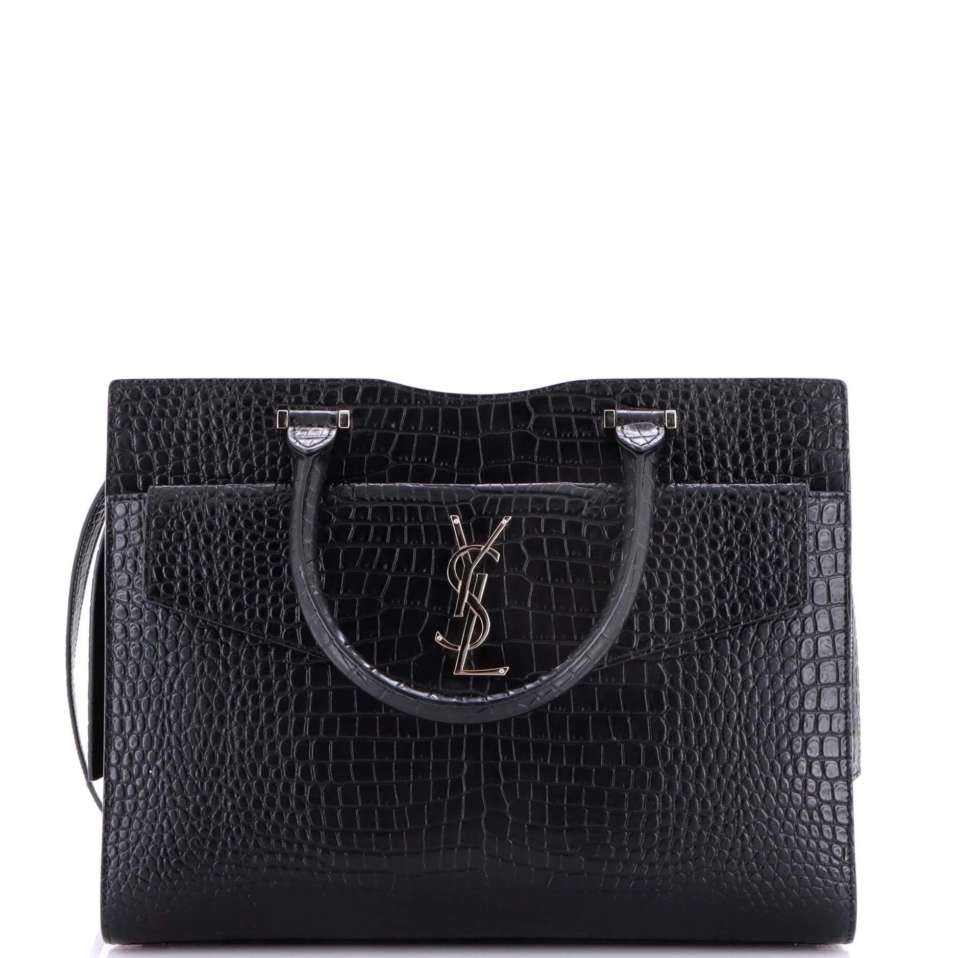 Leather tote