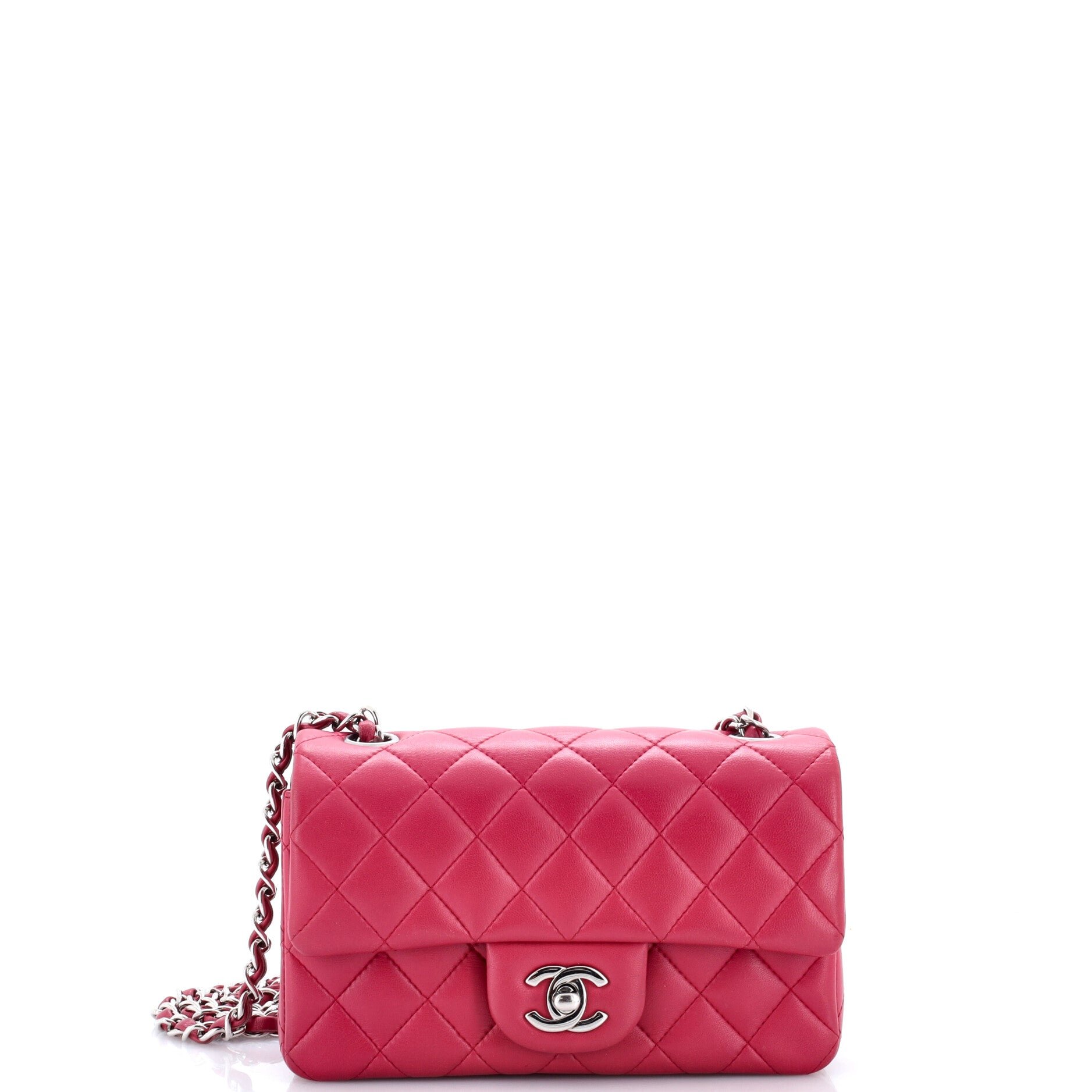 Classic Single Flap Bag Quilted Lambskin Mini