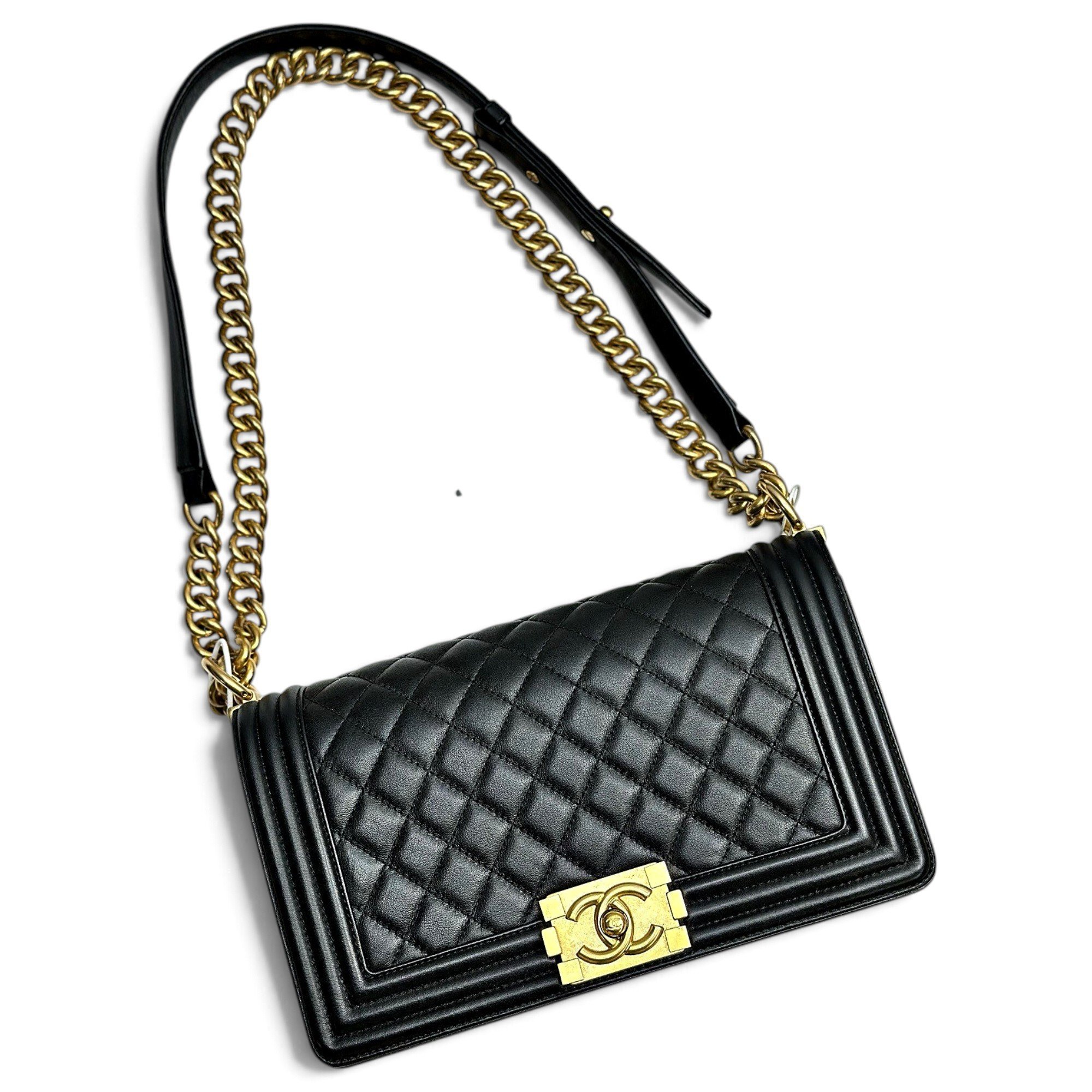 Boy leather handbag