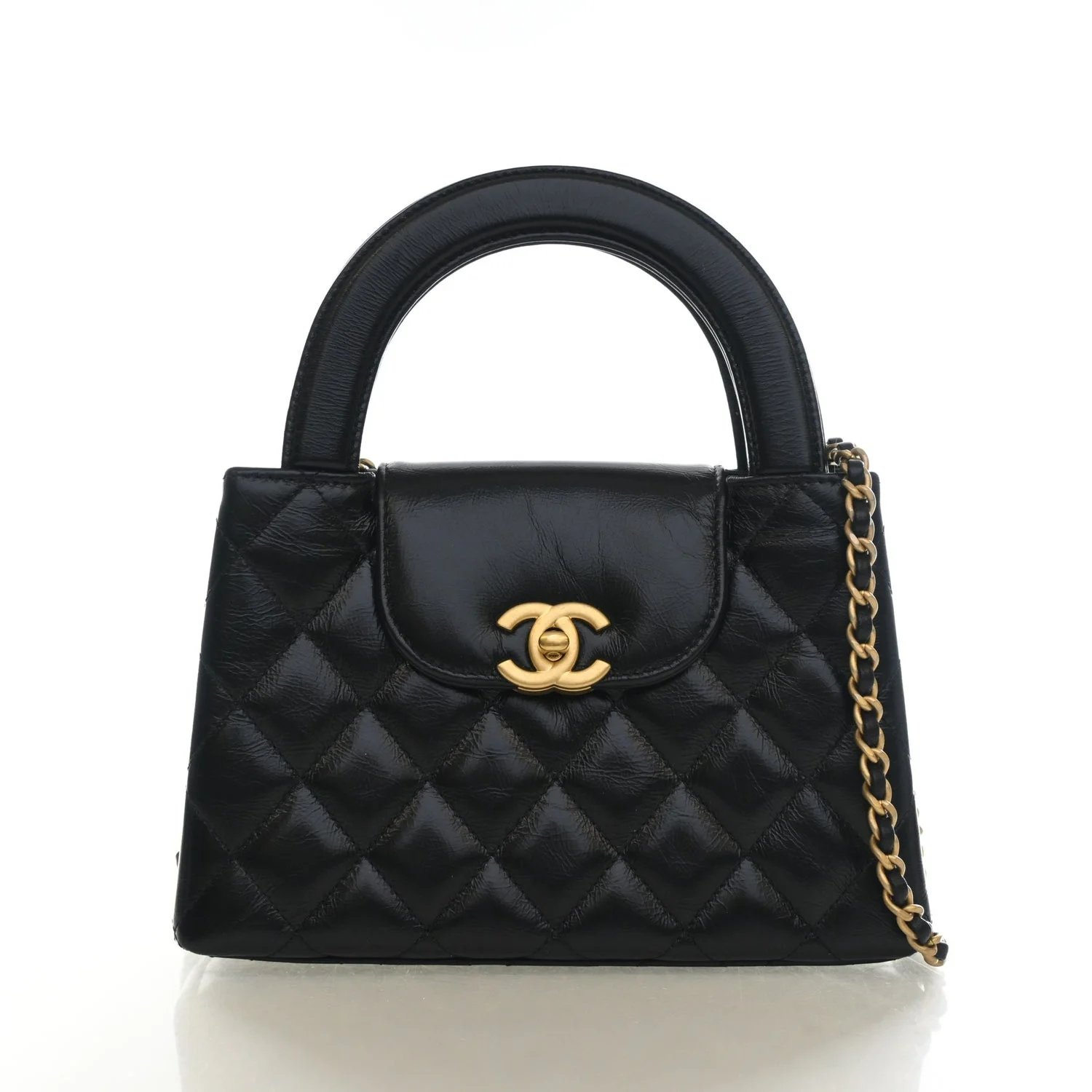 Calfskin Kelly Shopper Nano