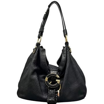 Calfskin G Wave Hobo Medium