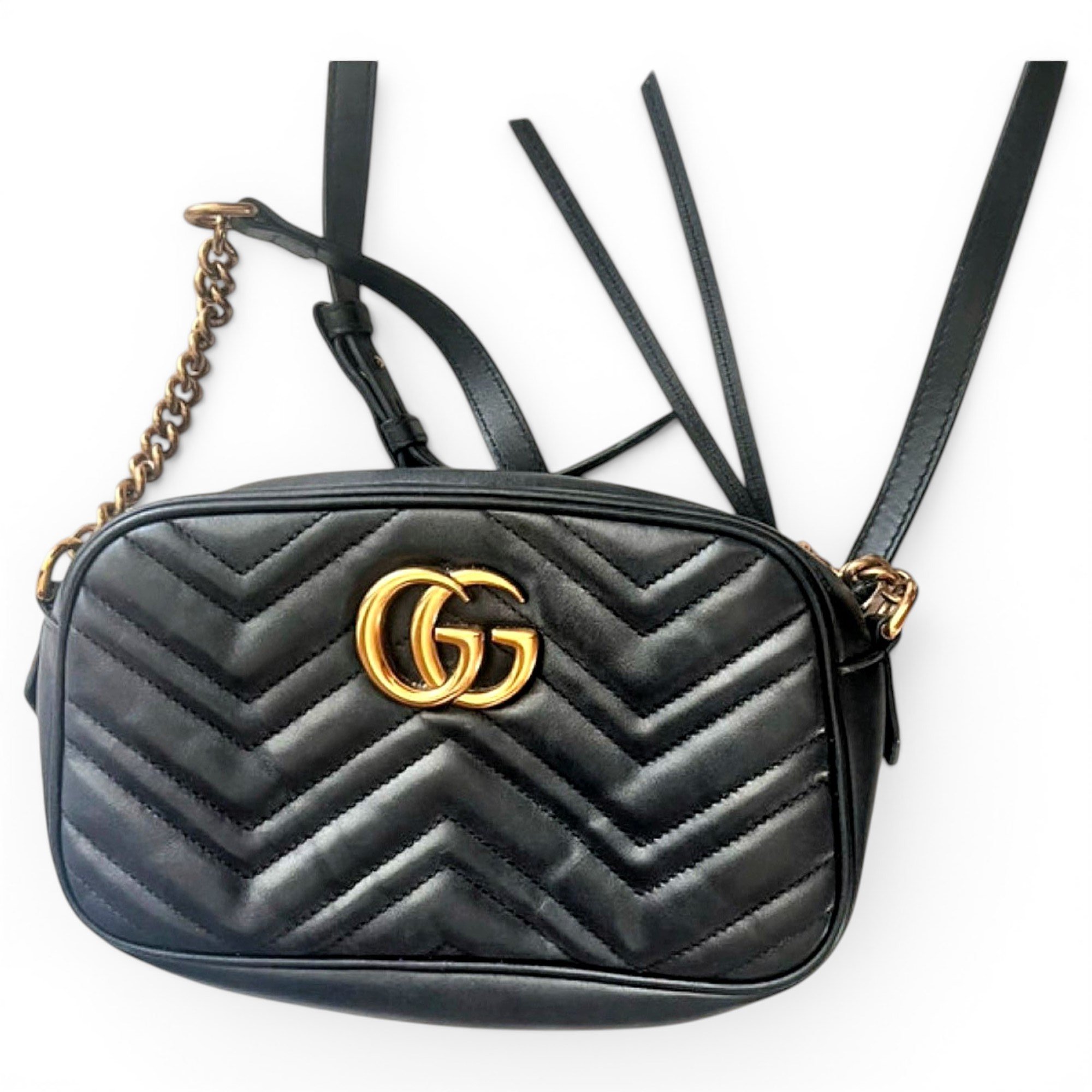 GG Marmont leather crossbody bag