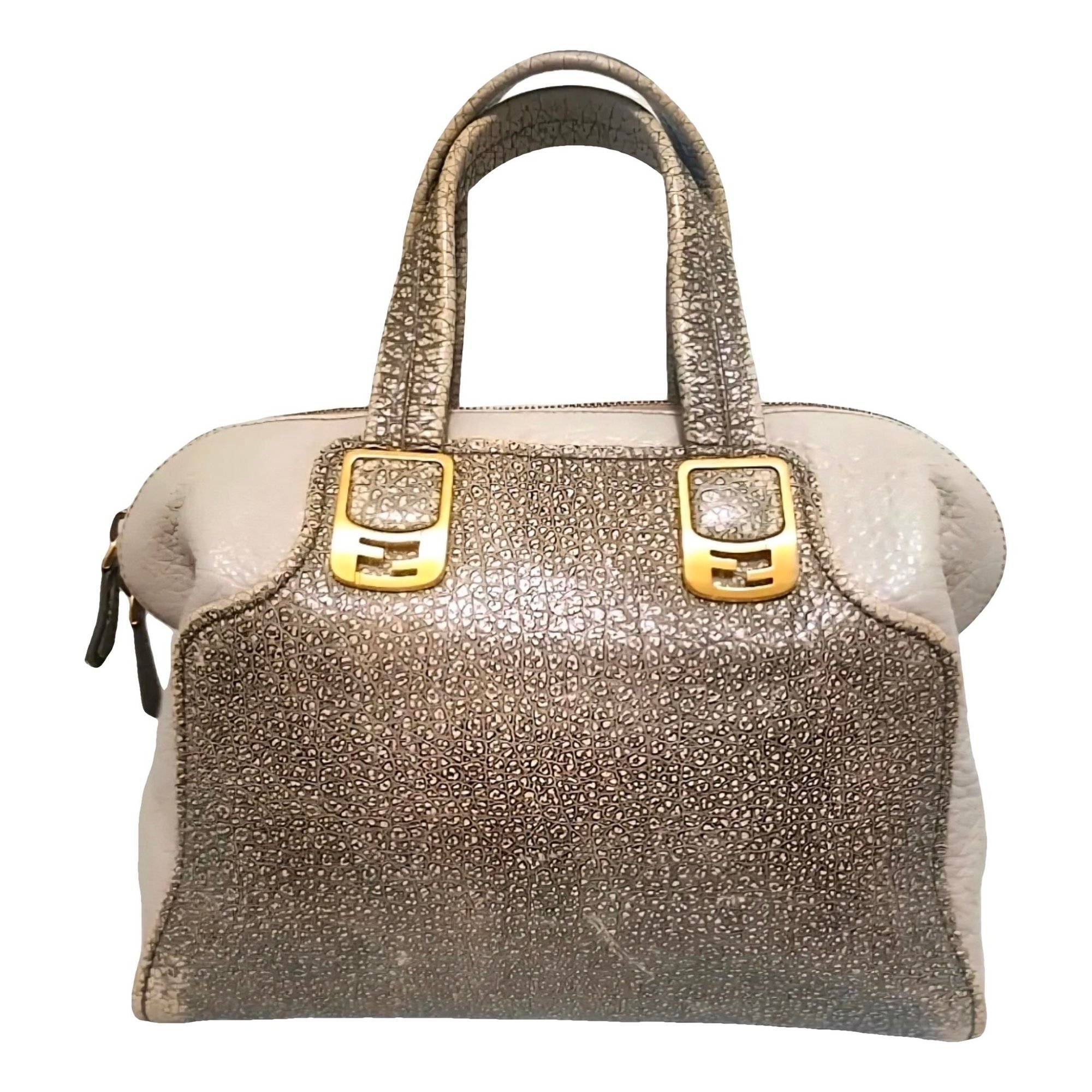 Baguette leather bag