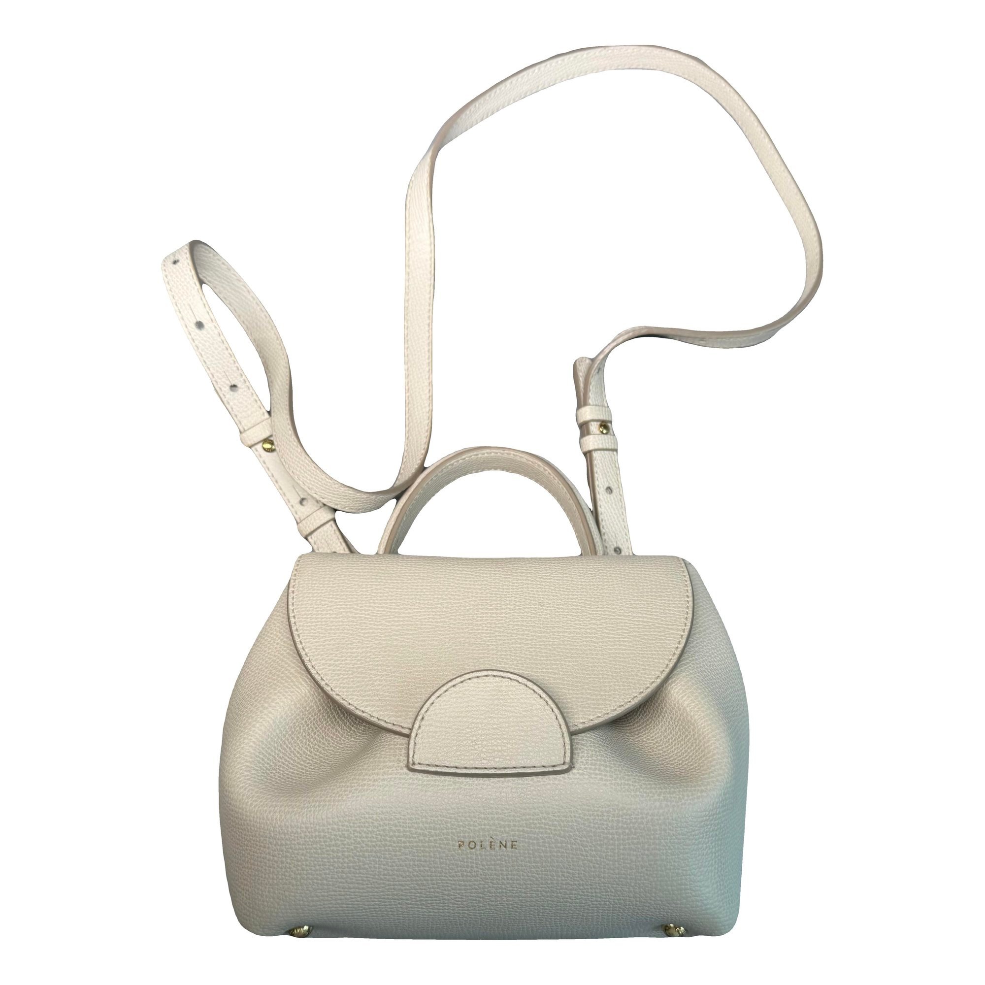 Numéro un nano leather handbag