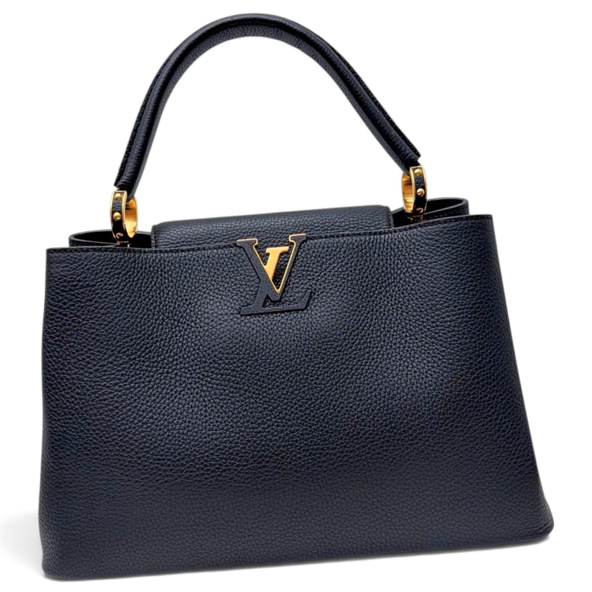 Capucines leather handbag