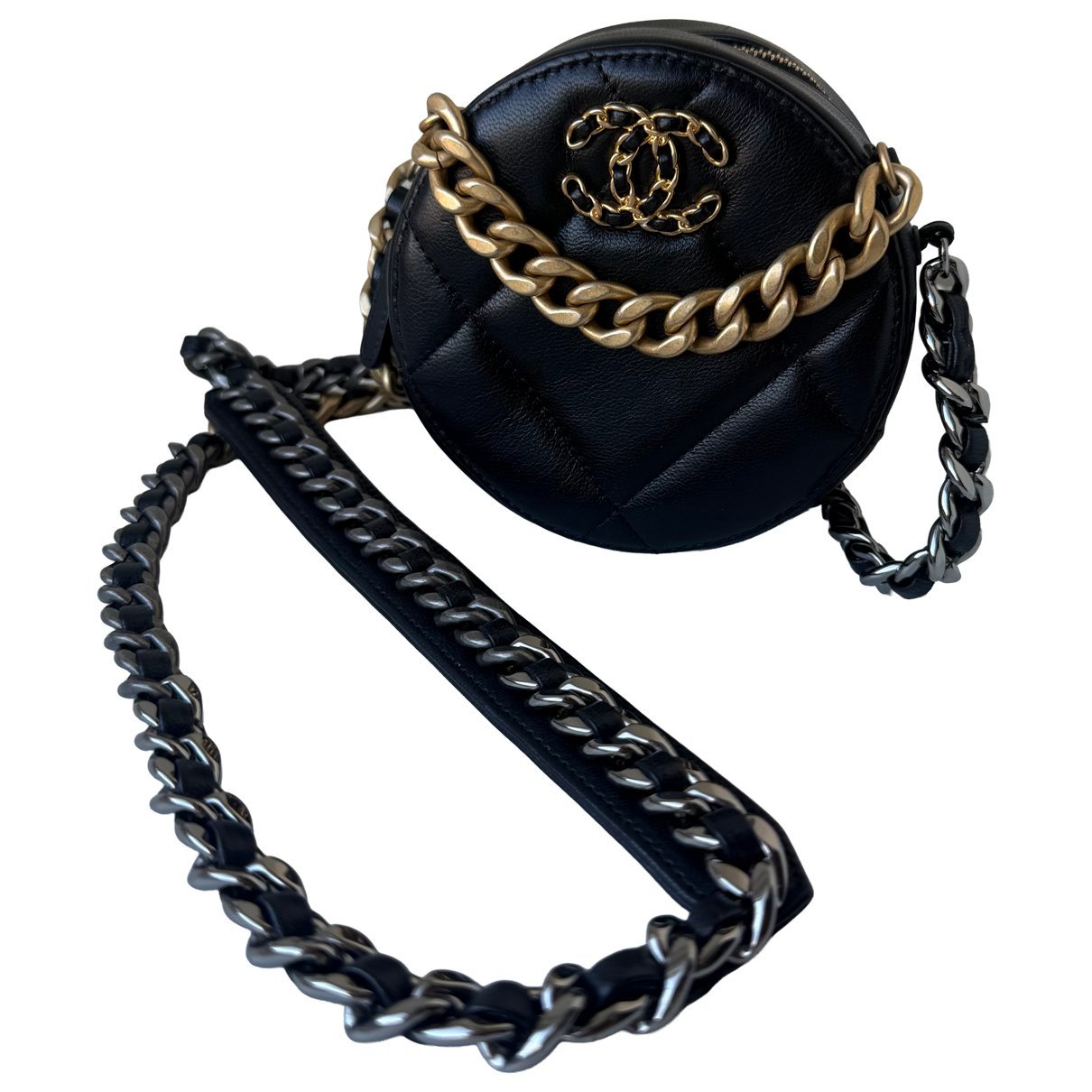 Leather mini bag