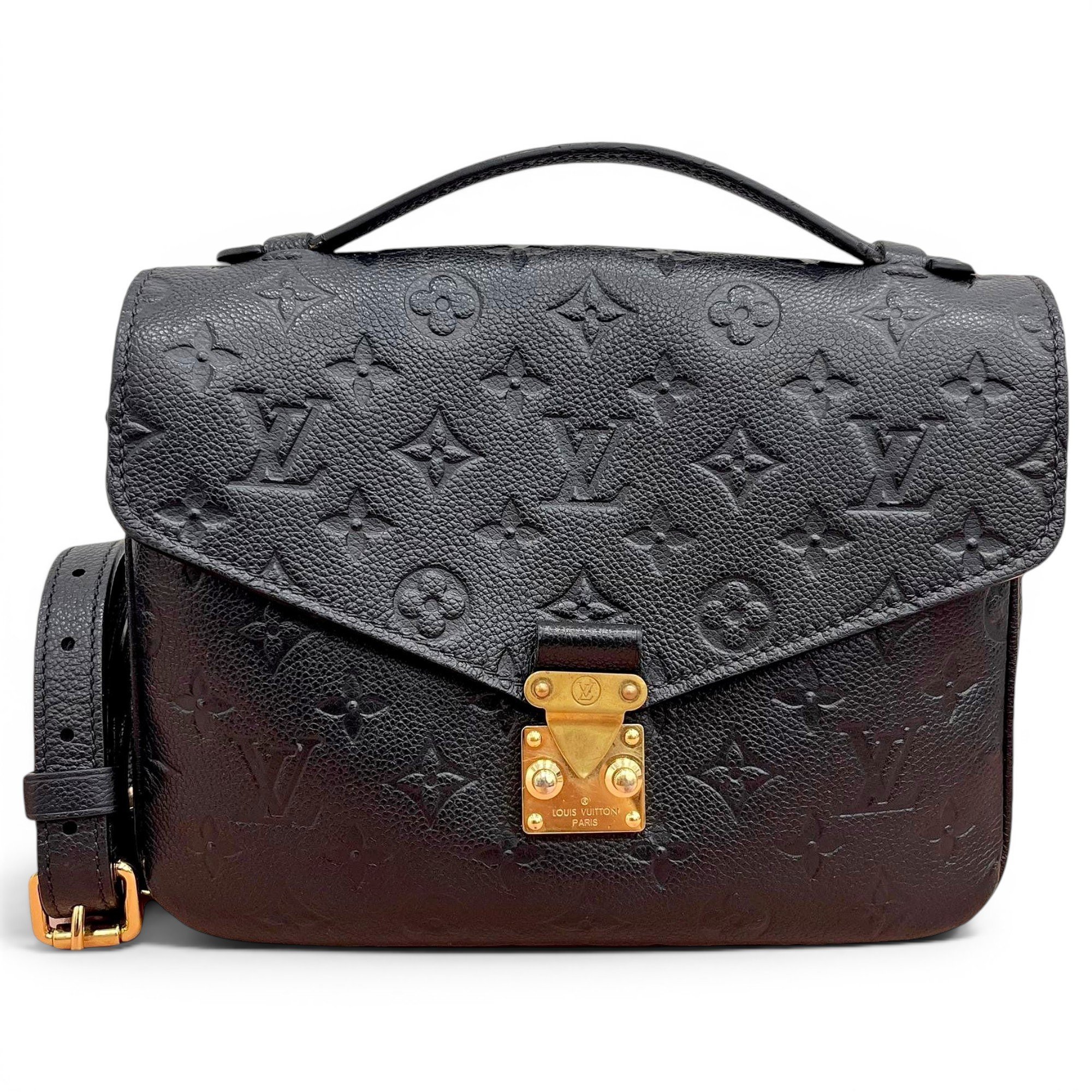 Metis leather handbag