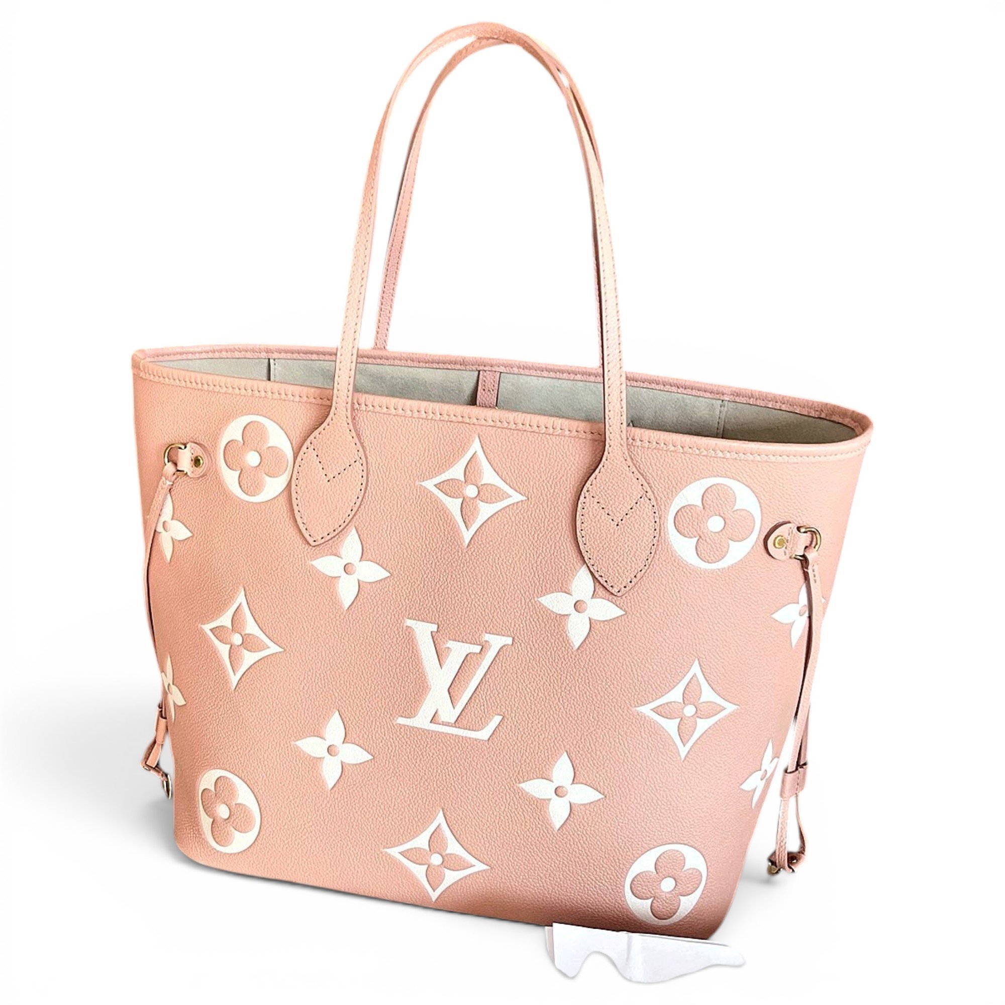 Neverfull leather tote