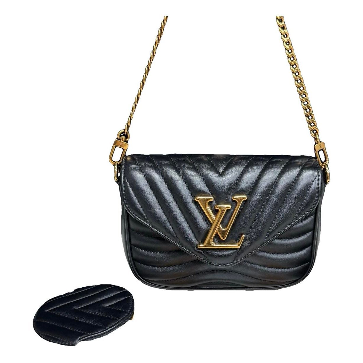 Multi-Pochette New Wave leather handbag