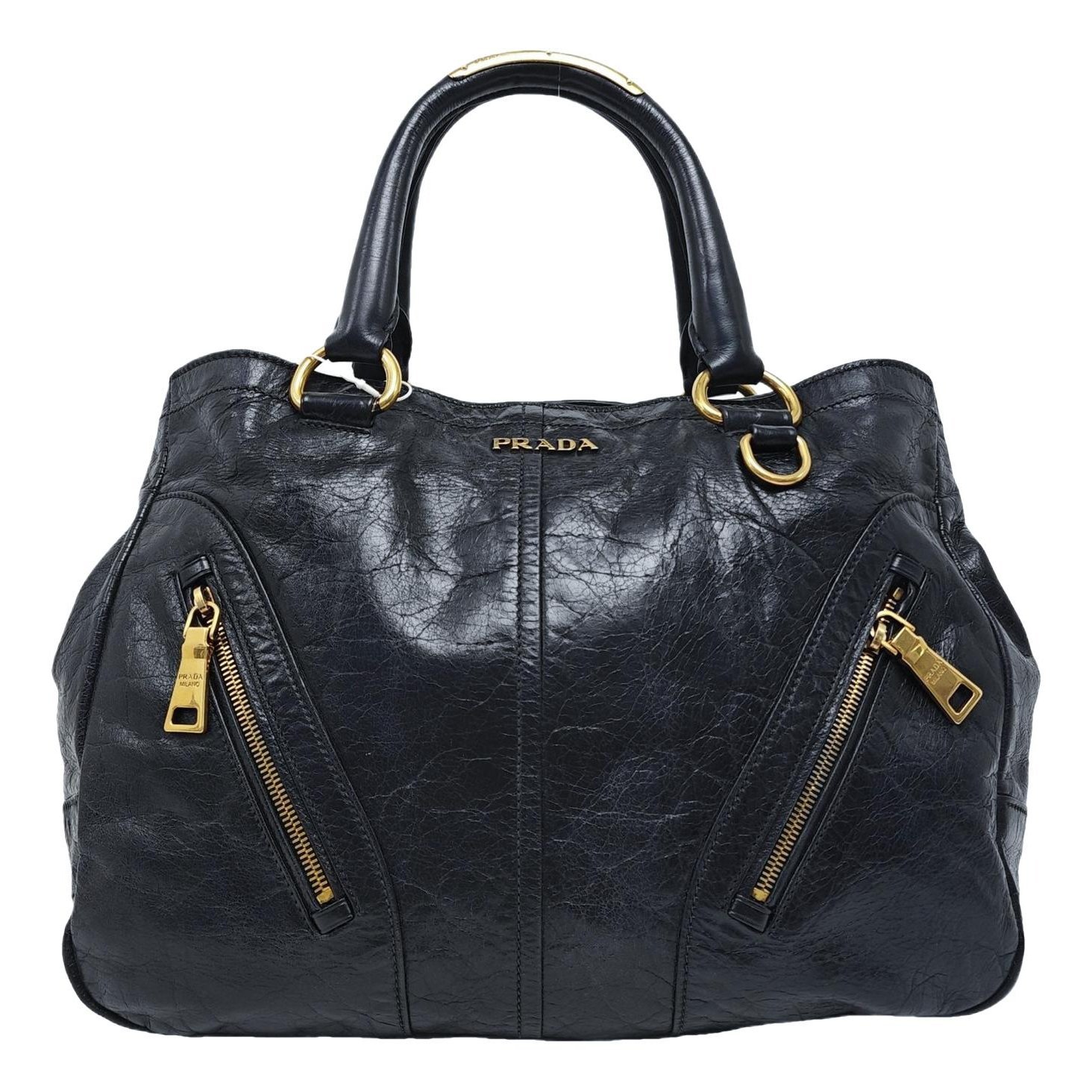 Leather handbag