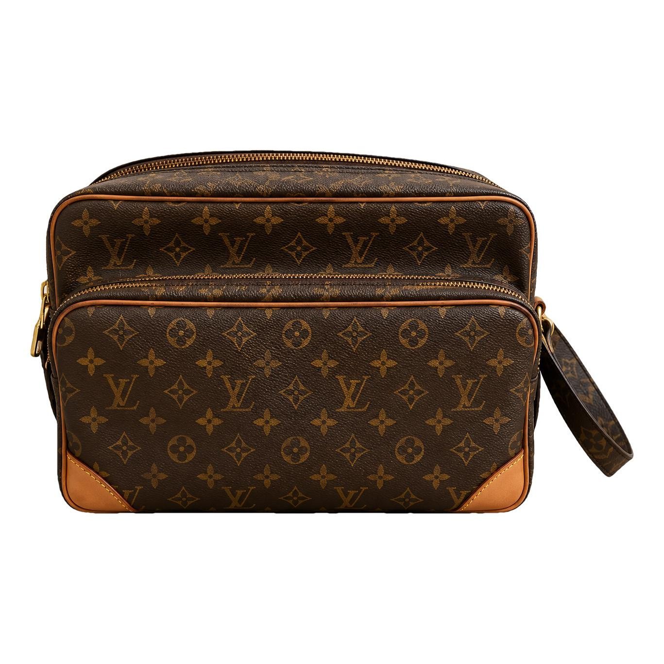 Nile leather crossbody bag