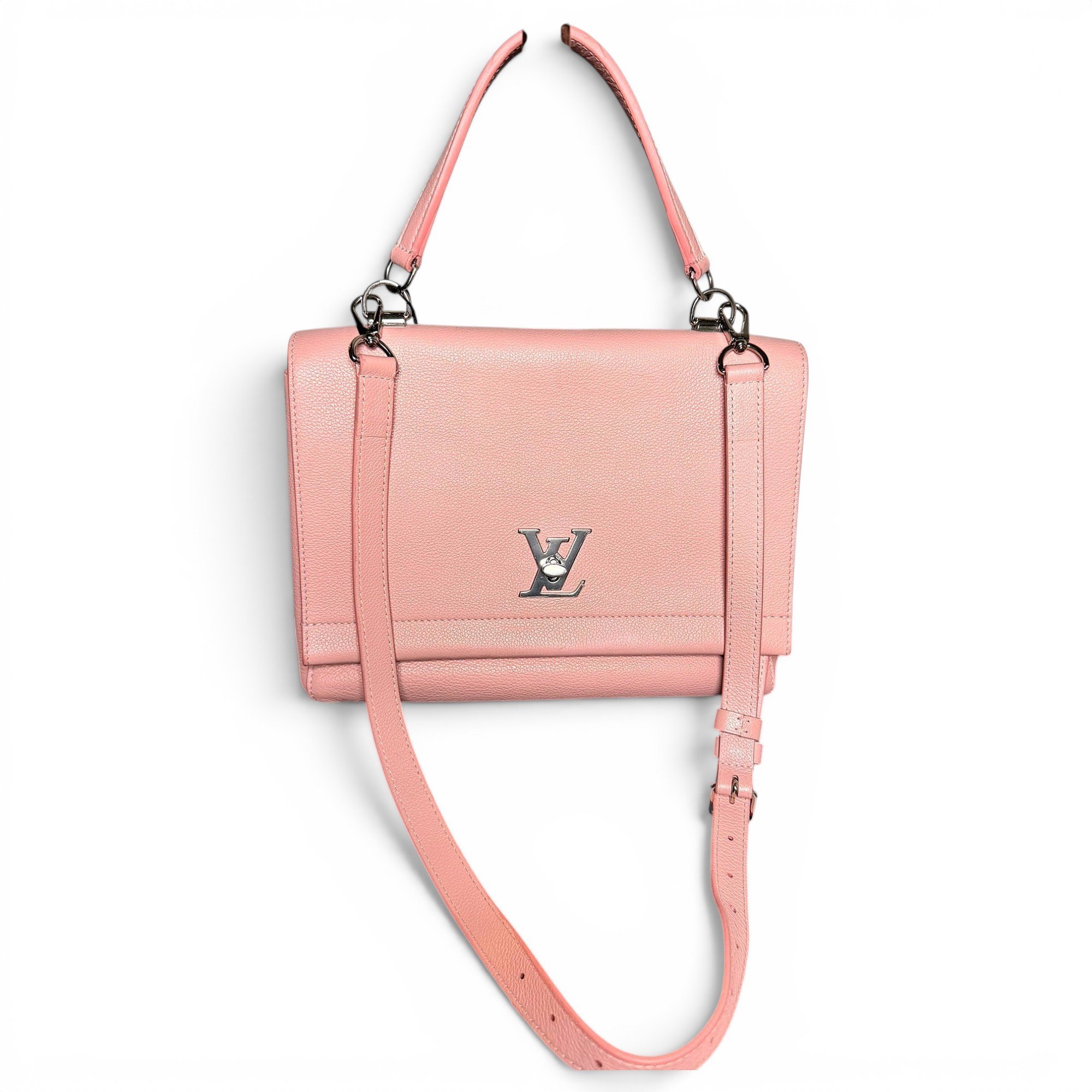 Lockme leather handbag