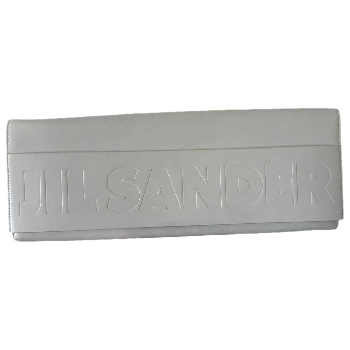 Jil Sander Leather clutch bag