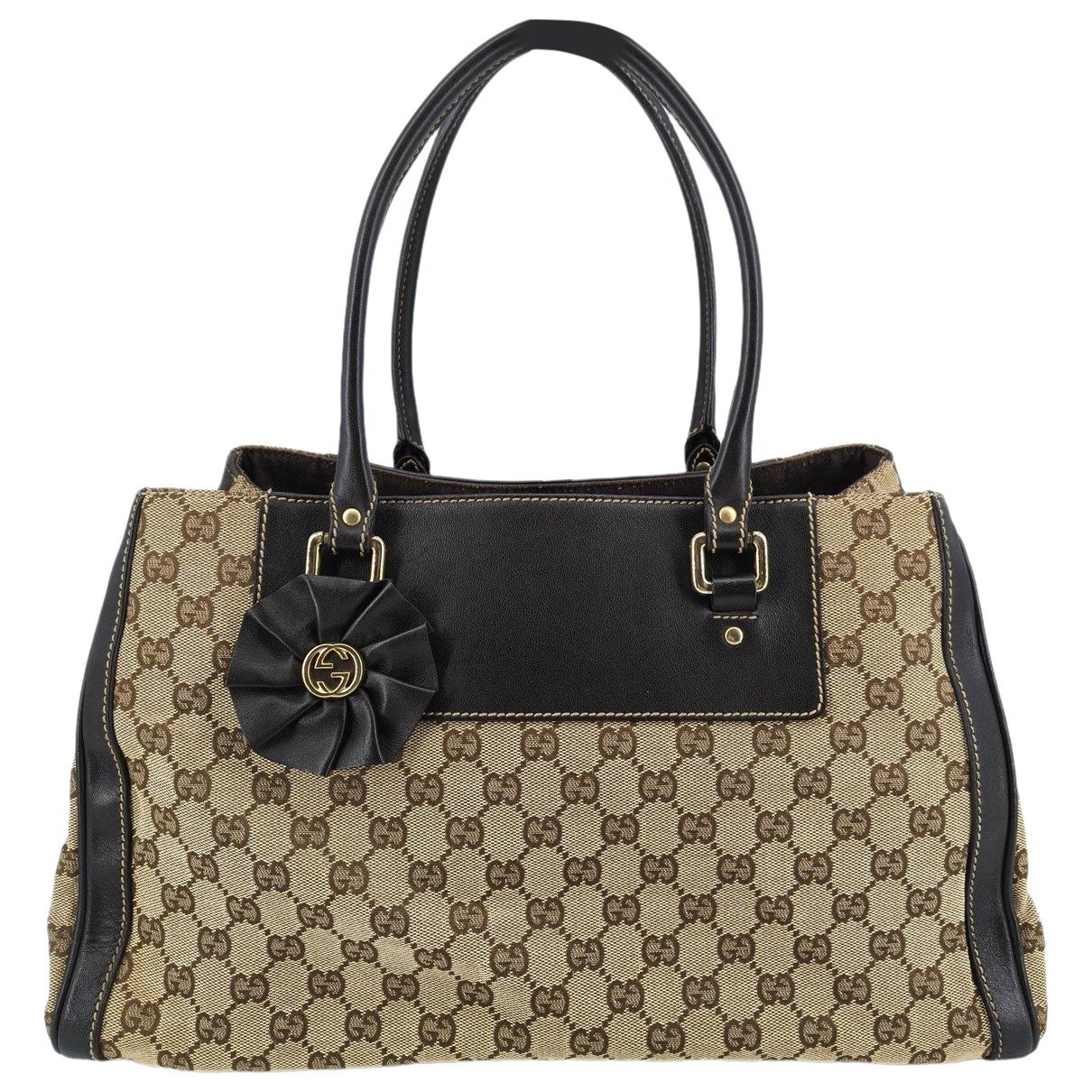 Leather tote