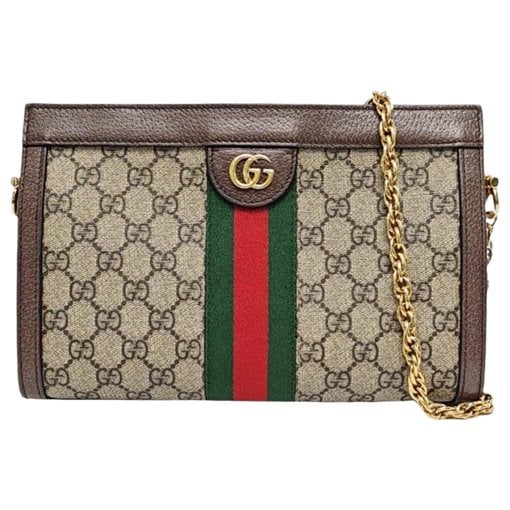 Ophidia leather handbag
