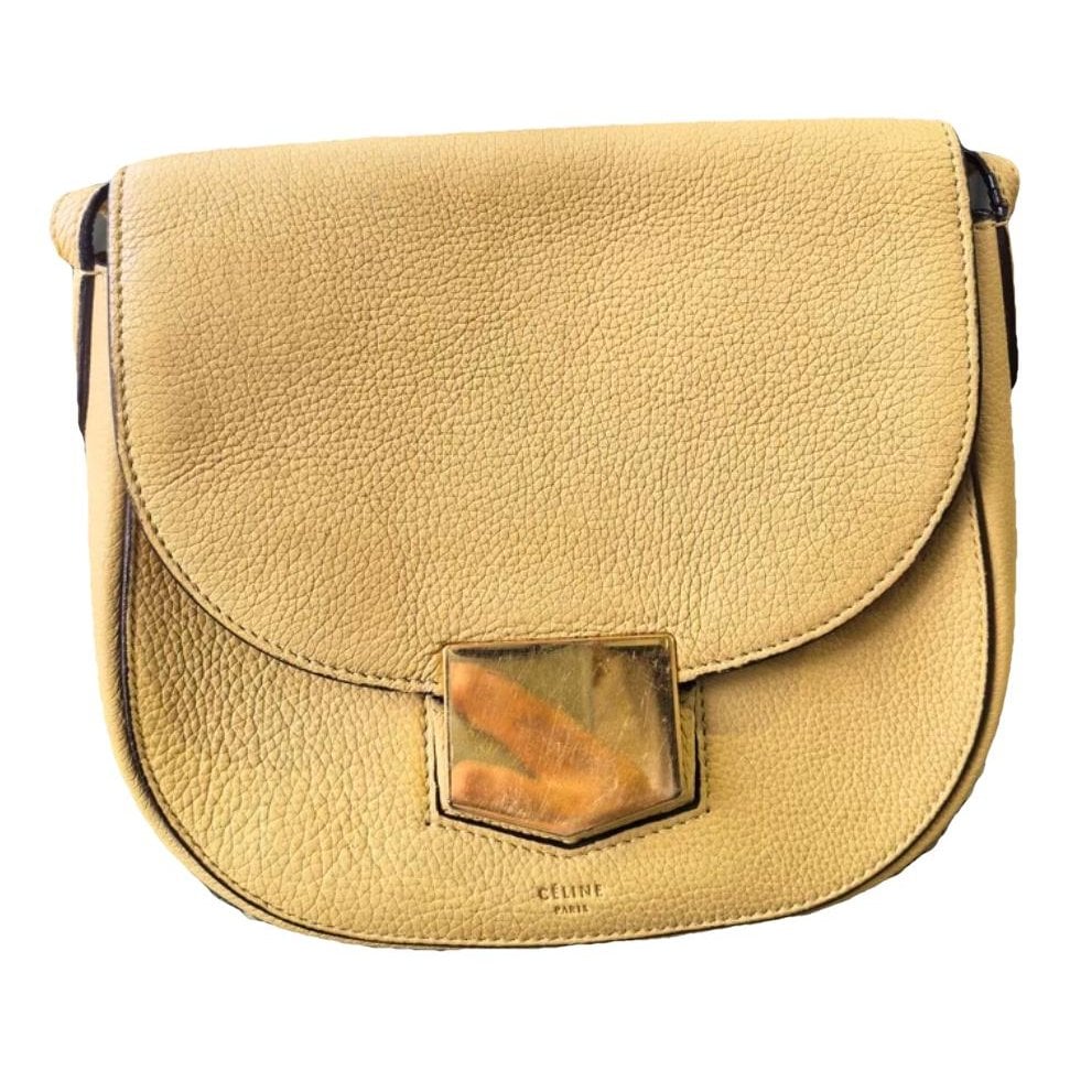 Trotteur leather crossbody bag